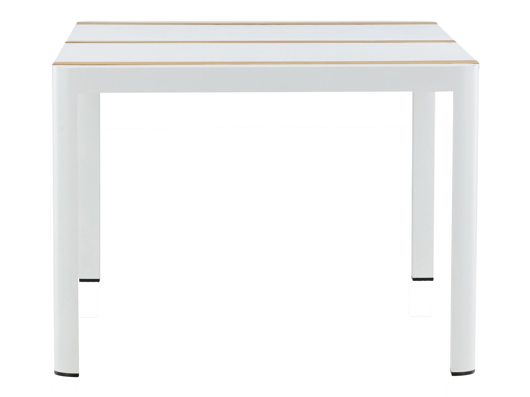 Ensemble table et chaises Dallas 5318 (Blanc + Teck)