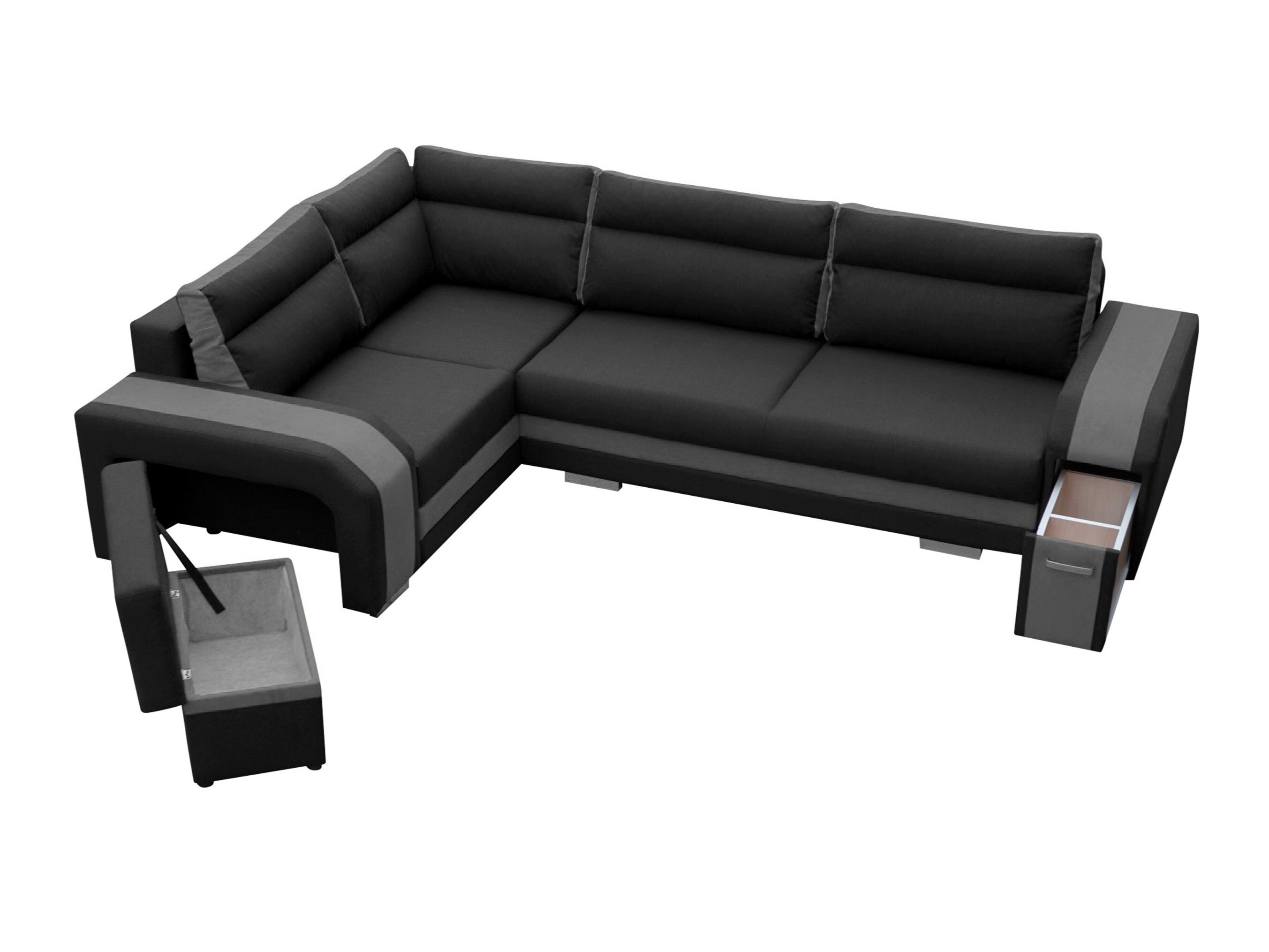 Canapé d'angle Kingsport 117 (Nazar 225.03 + Nazar 225.01)