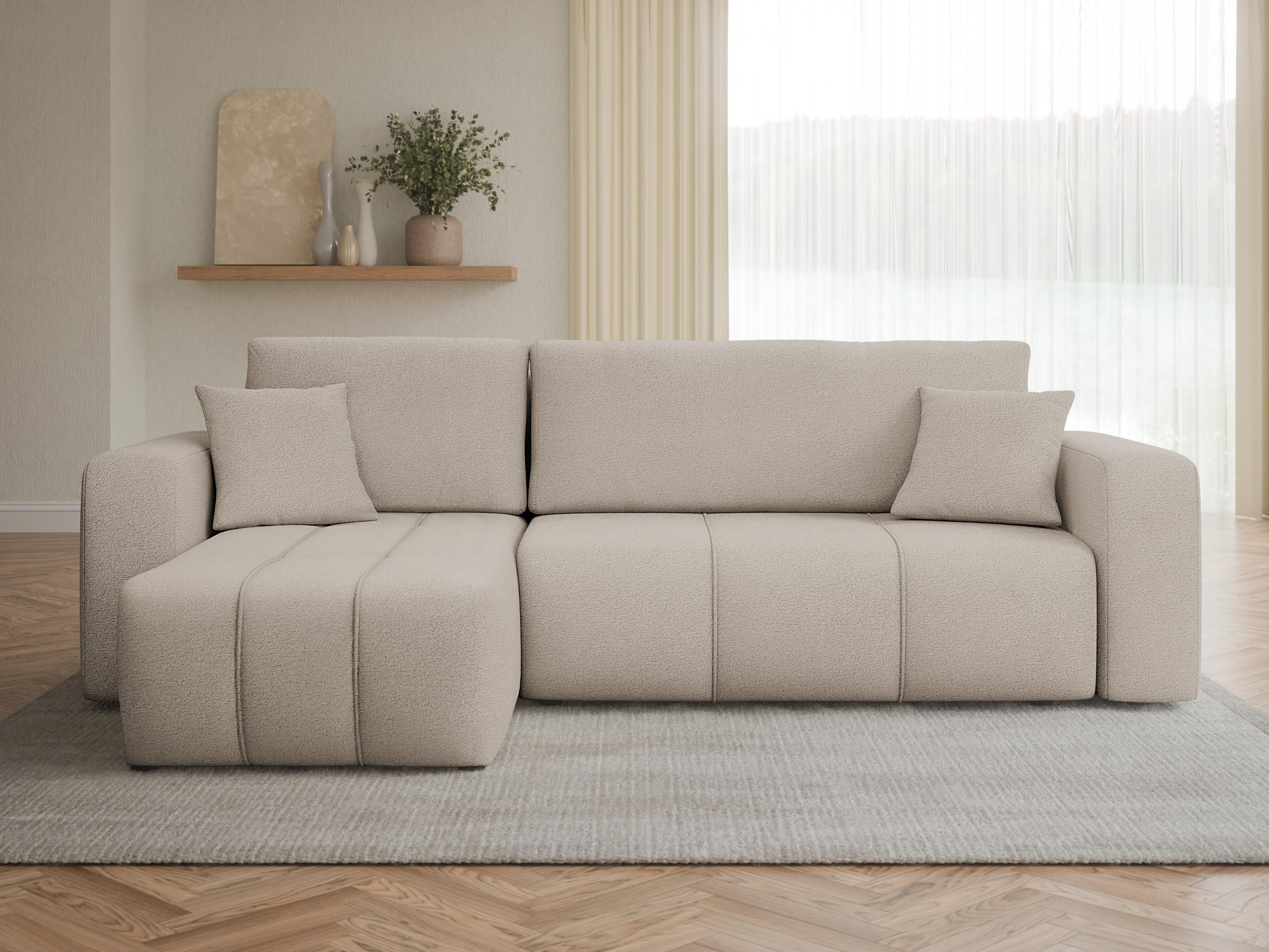 Canapé d'angle Comfivo Laurus (Velo 623)