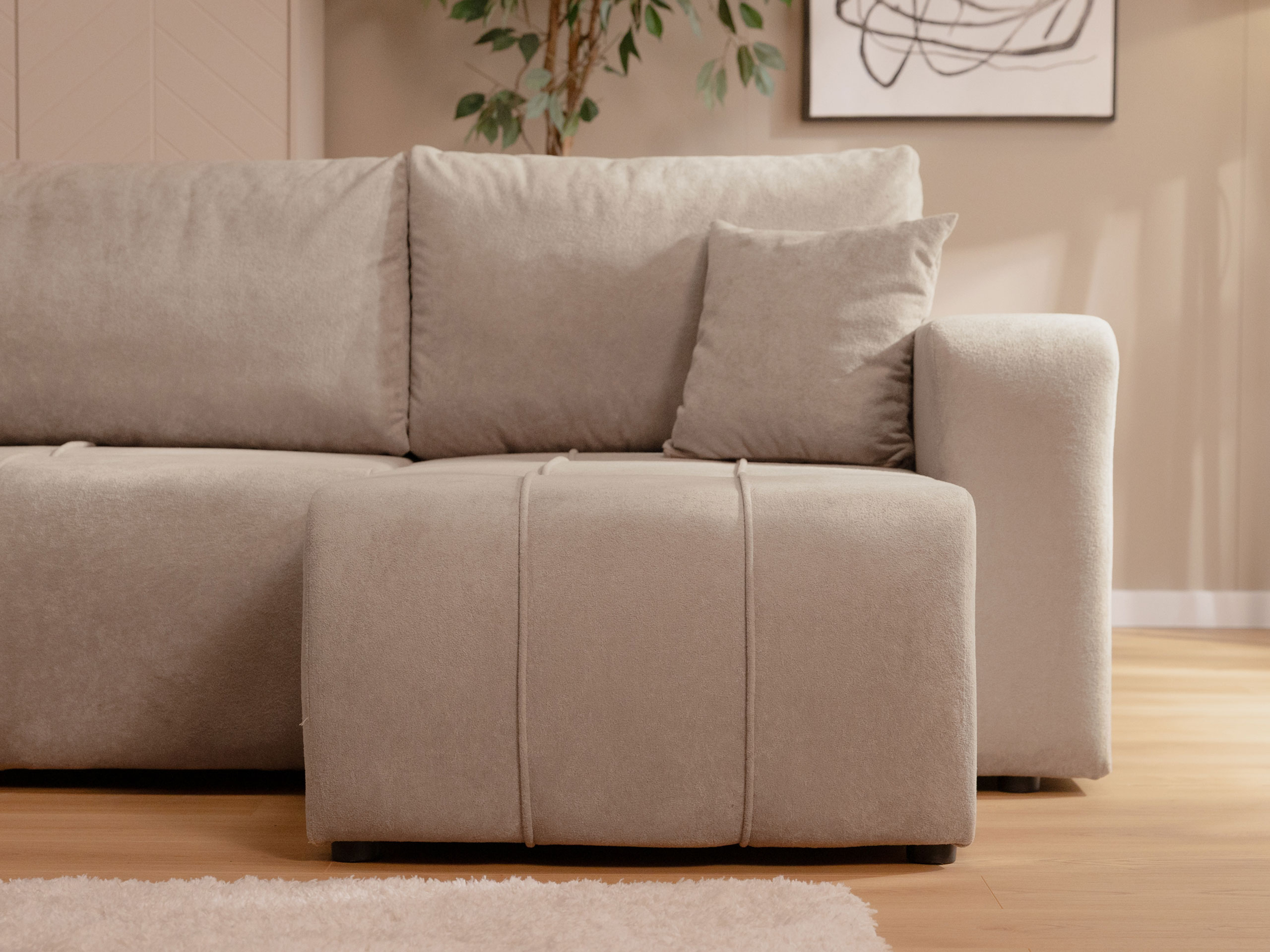 Canapé d'angle Comfivo Laurus (Velo 623)
