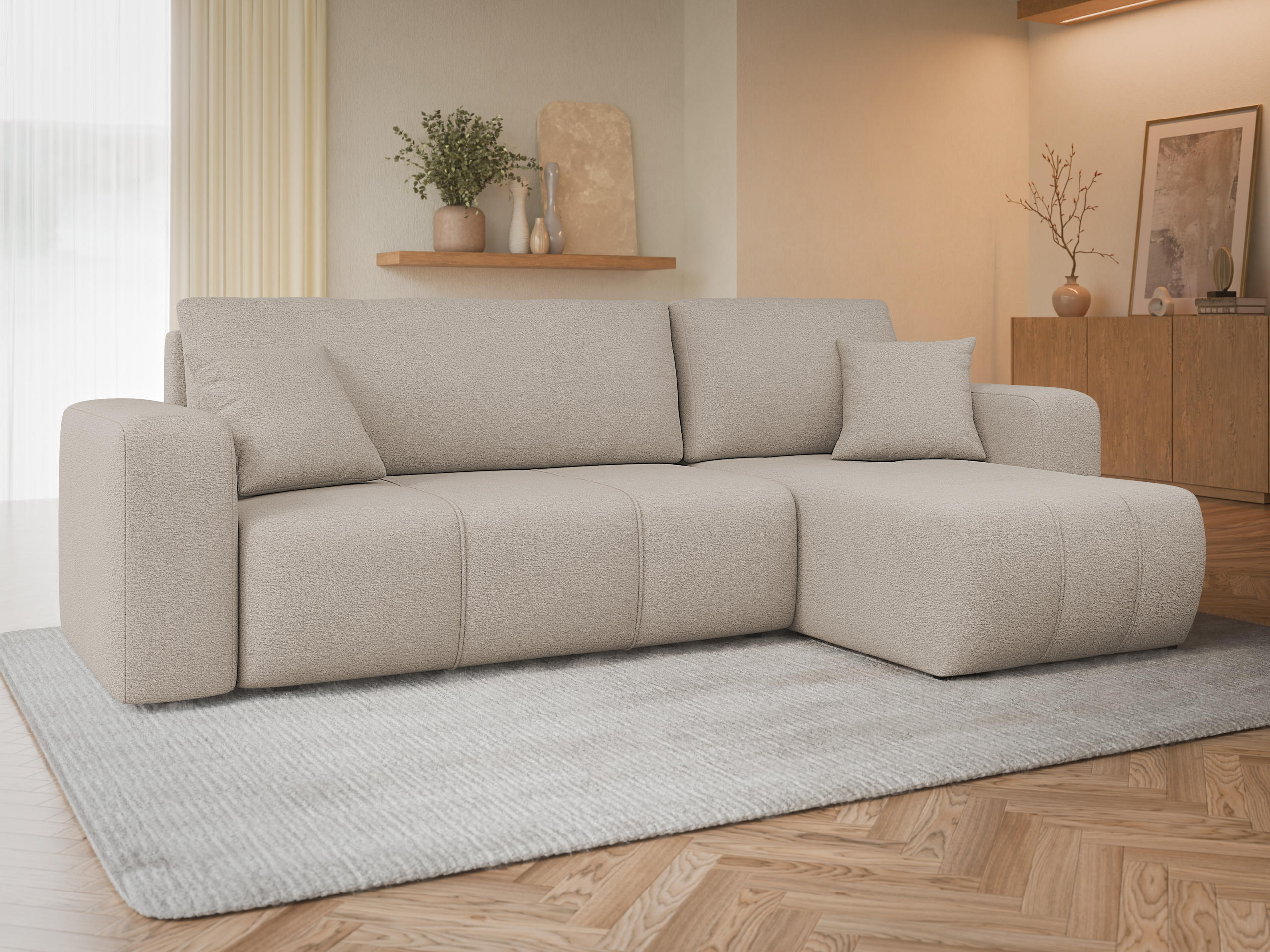 Canapé d'angle Comfivo Laurus (Velo 623)