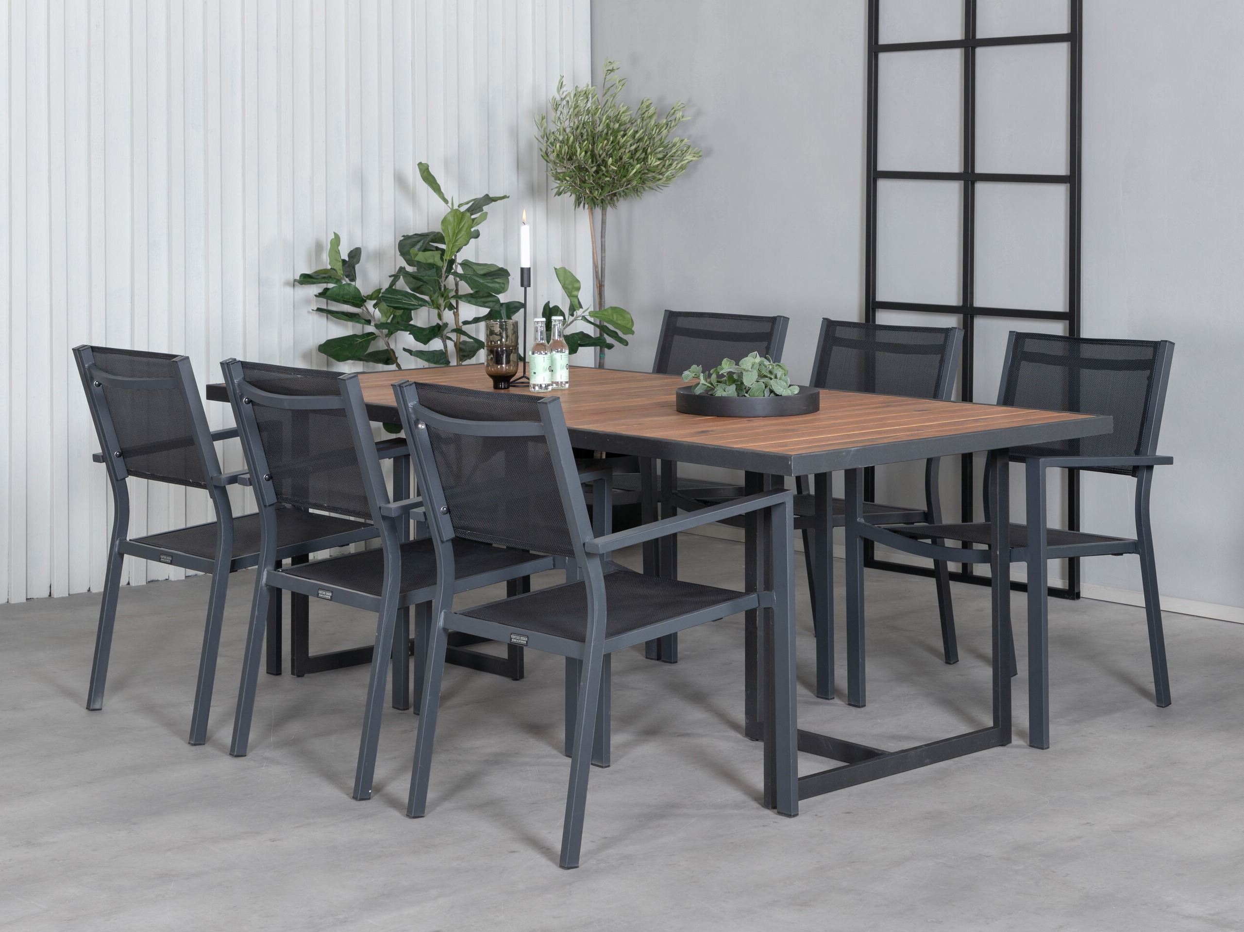 Ensemble table et chaises Dallas 5324