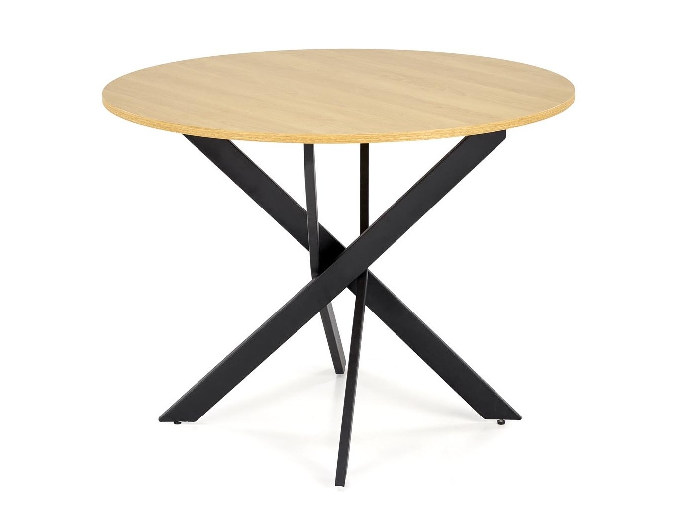 Table Houston 1788 (Chêne doré + Noir)