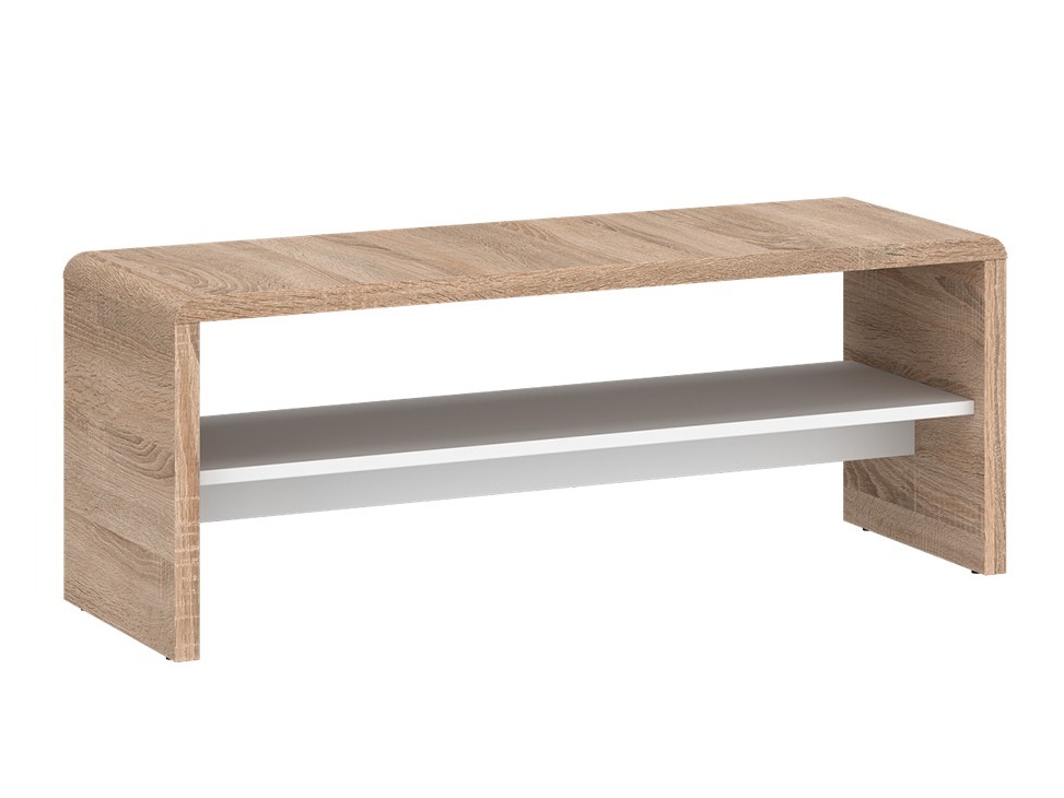 Table basse Ontario 234 (Sonoma chêne + Blanc perle)