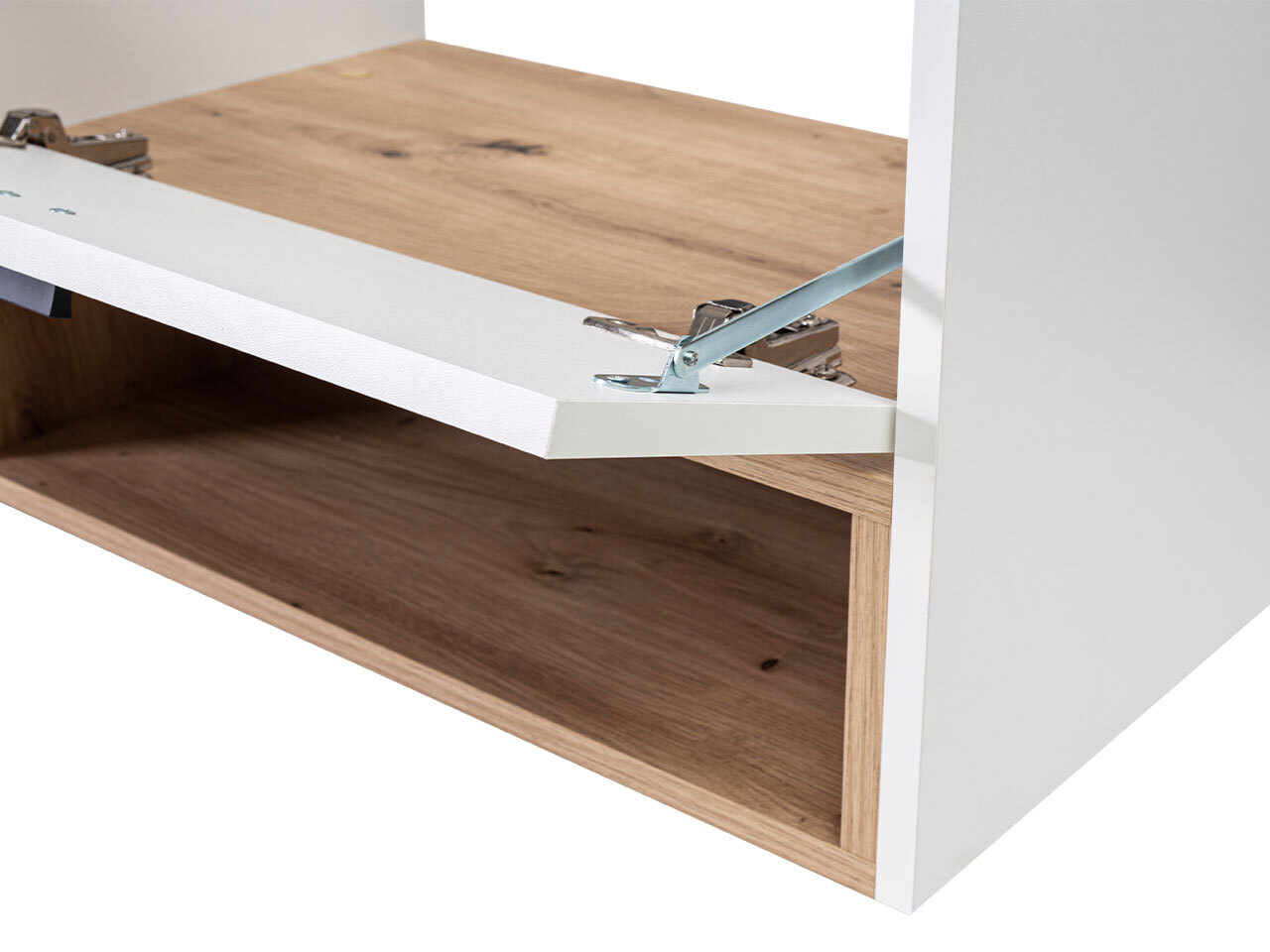 Ensemble de salle de bain Velum II (Blanc + Chêne Artisan)