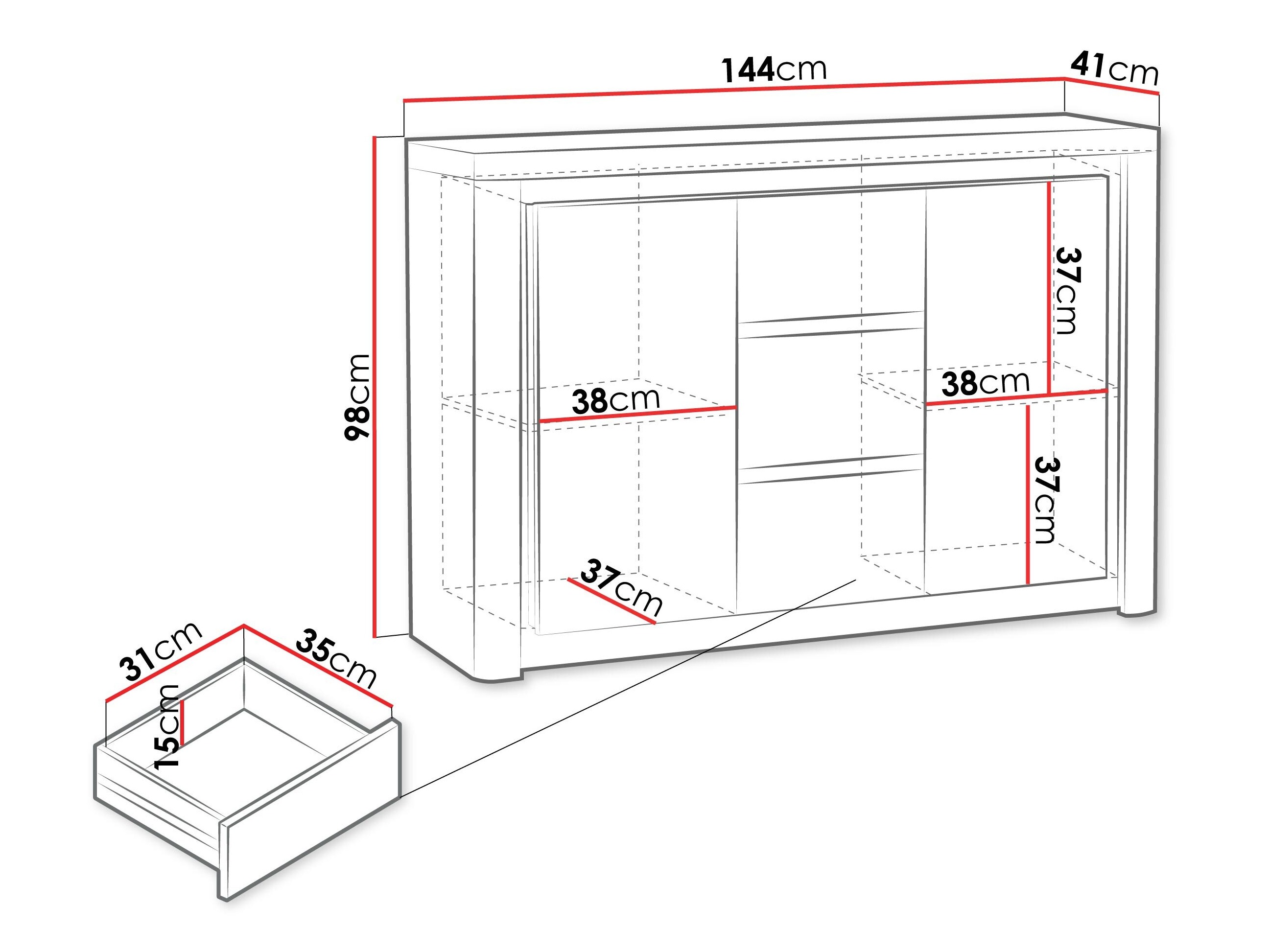 Commode Etrmona 106