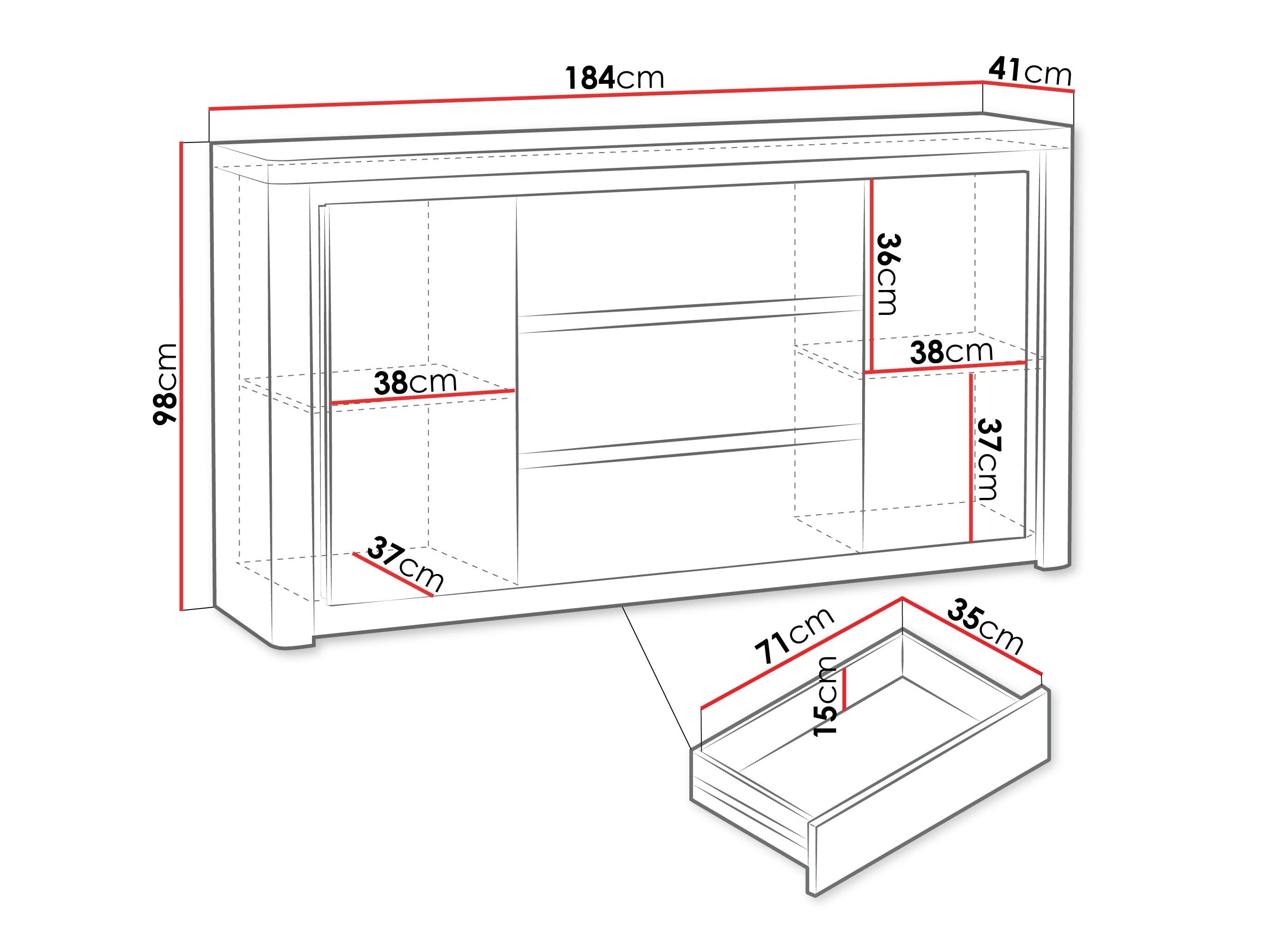 Commode Etrmona 107