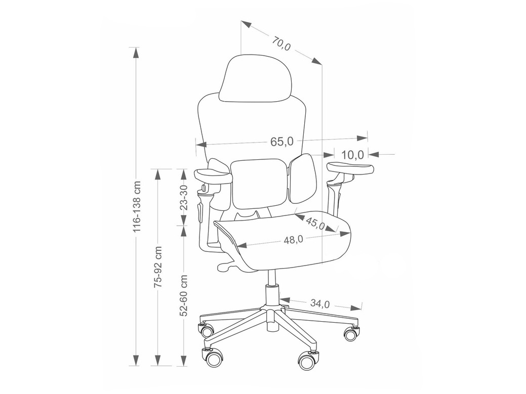 Chaise de bureau Houston 2153