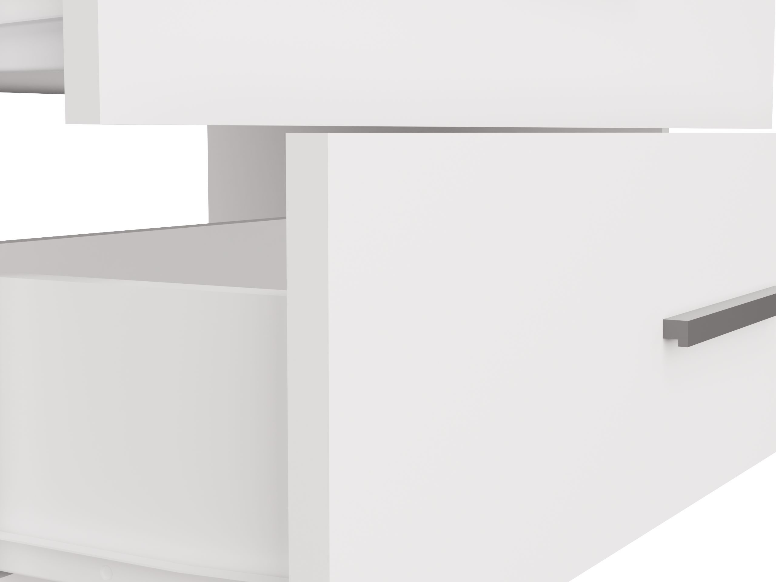 Armoire de salle de bains murale pour lavabo Nolmaru 113 (Blanc)