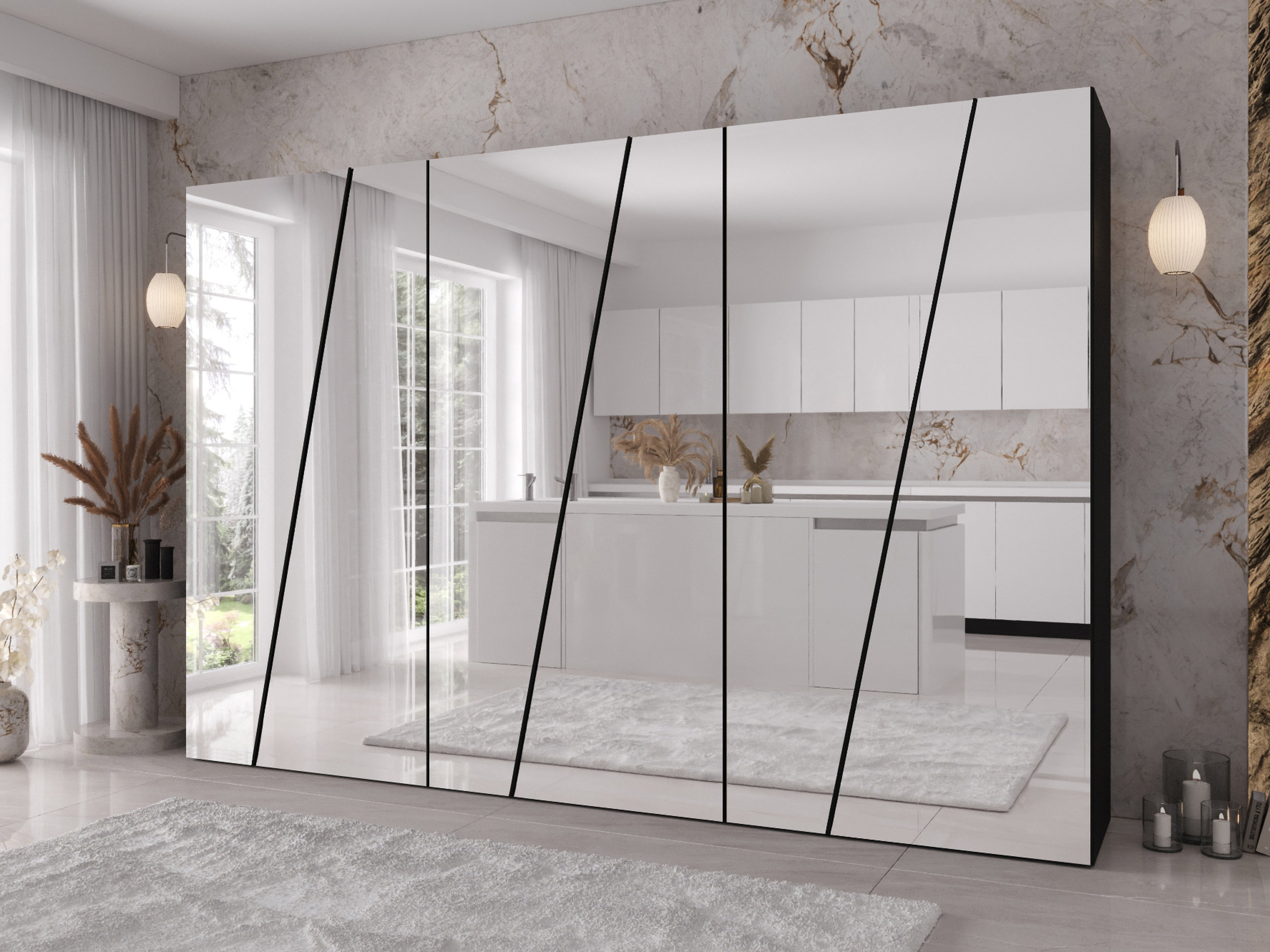 Armoire Hartford 638 (Noir)