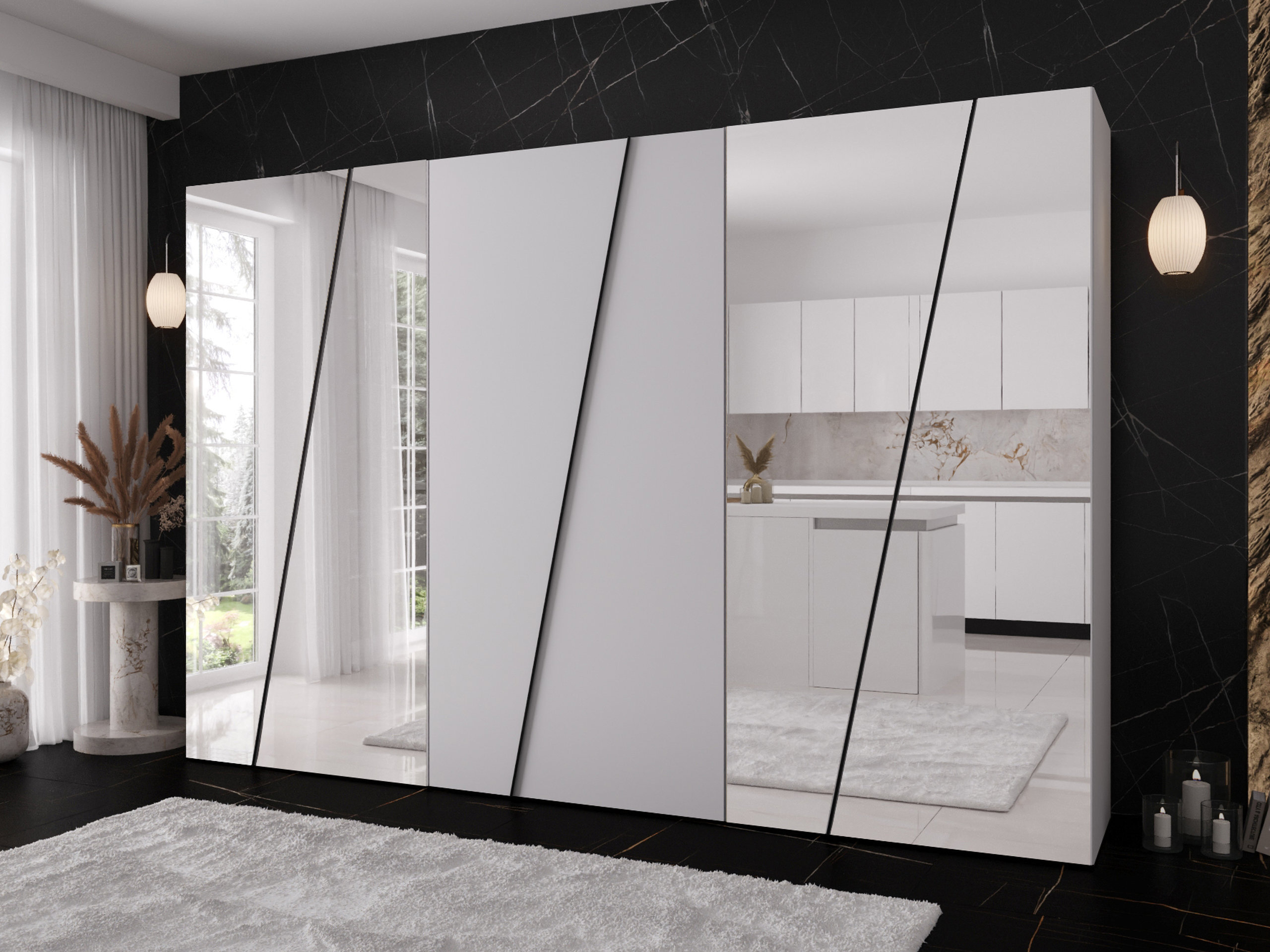Armoire Hartford 643 (Blanc)