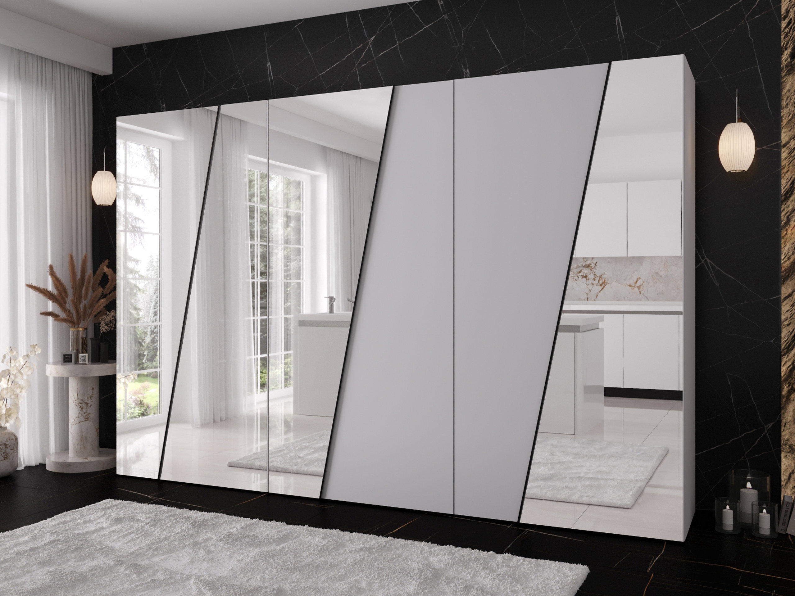 Armoire Hartford 643 (Blanc)