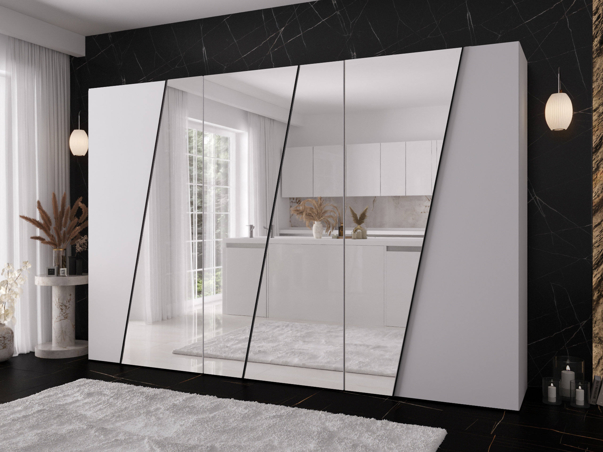 Armoire Hartford 643 (Blanc)