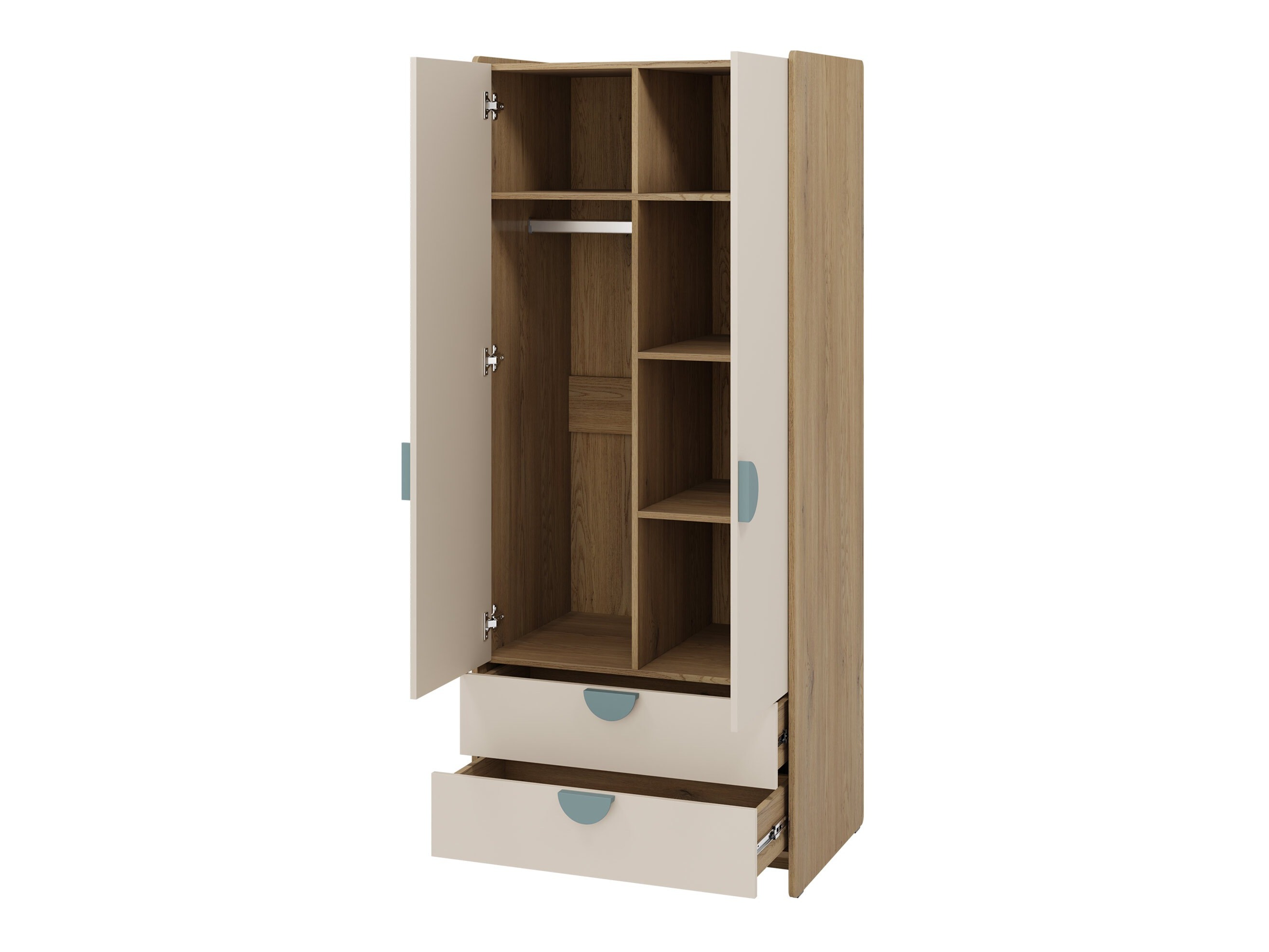 Chambre enfant complète Fivelbi 117 (Bleu)