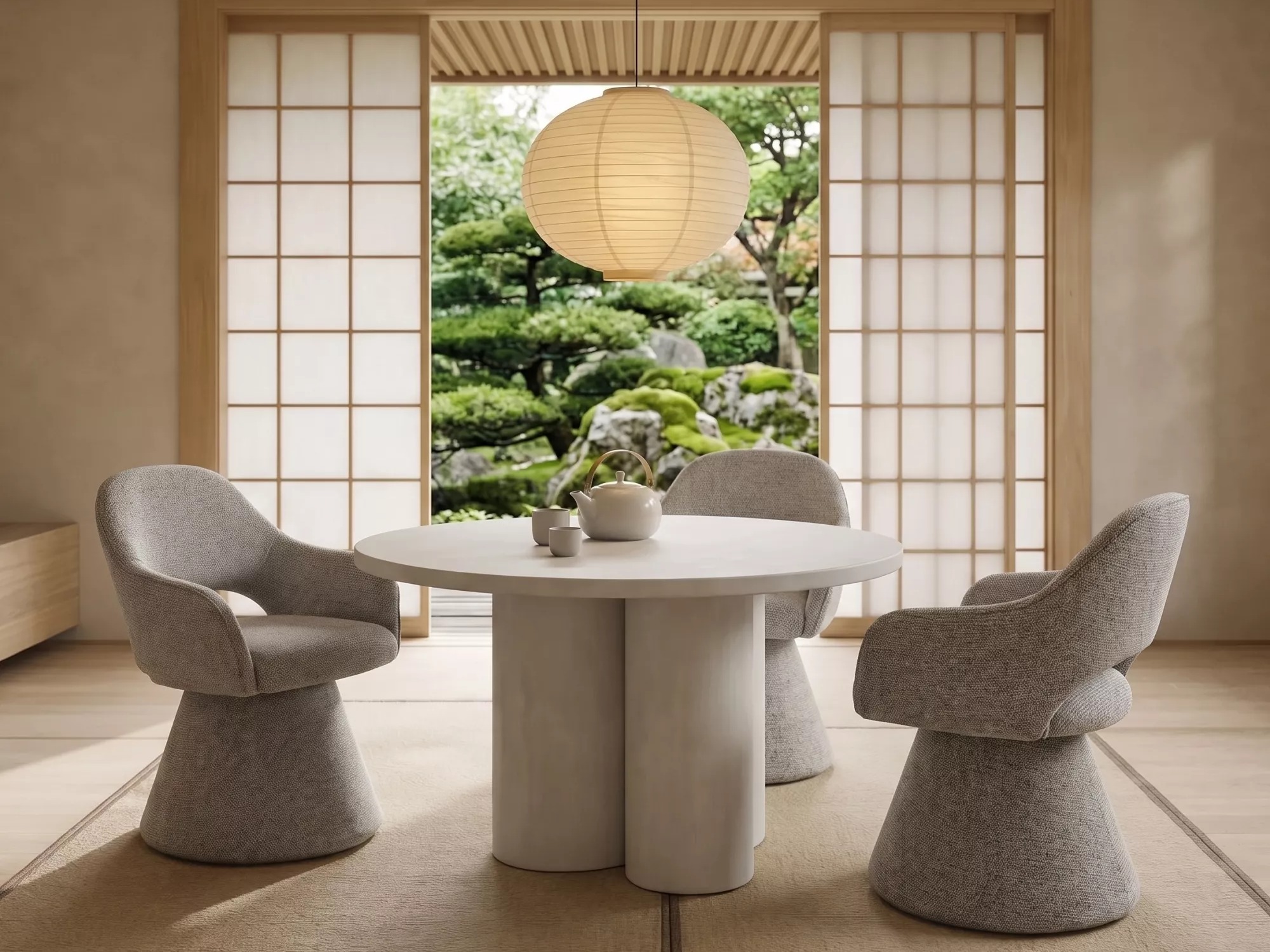 Table Detroit 962 (Gris clair)