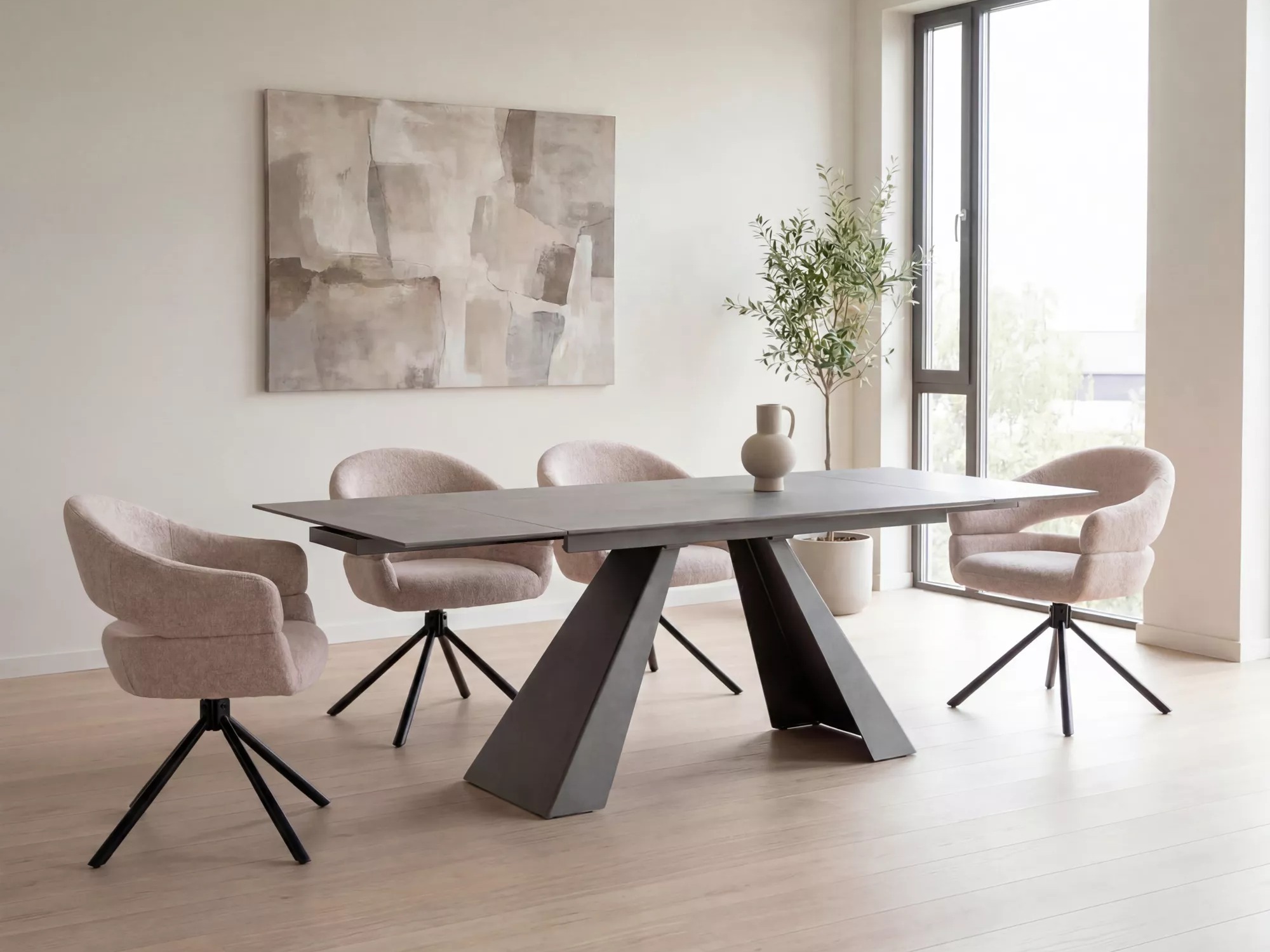 Table Detroit 994 (Marbre gris)