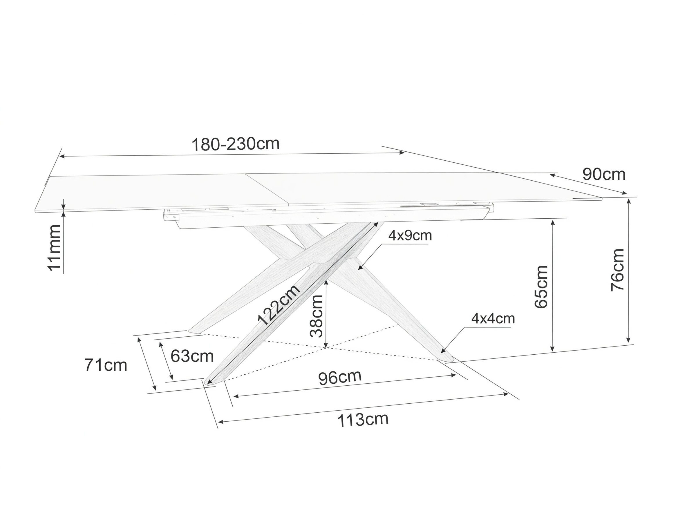 Table Detroit 995