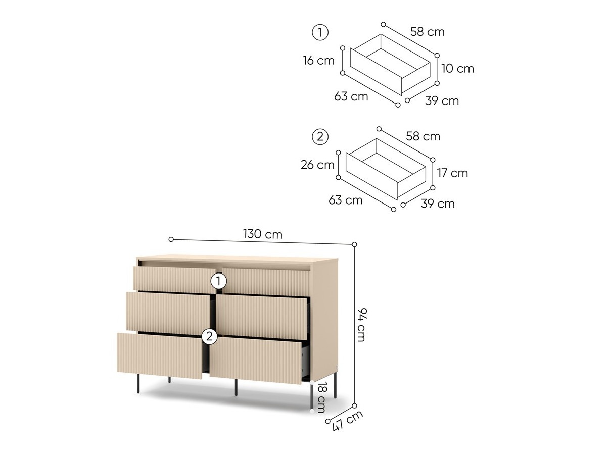 Commode Lorfera 104