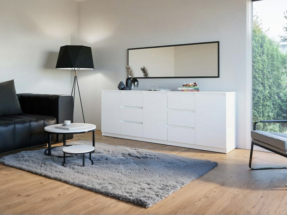 Commode Elbvelu 109 (Blanc)