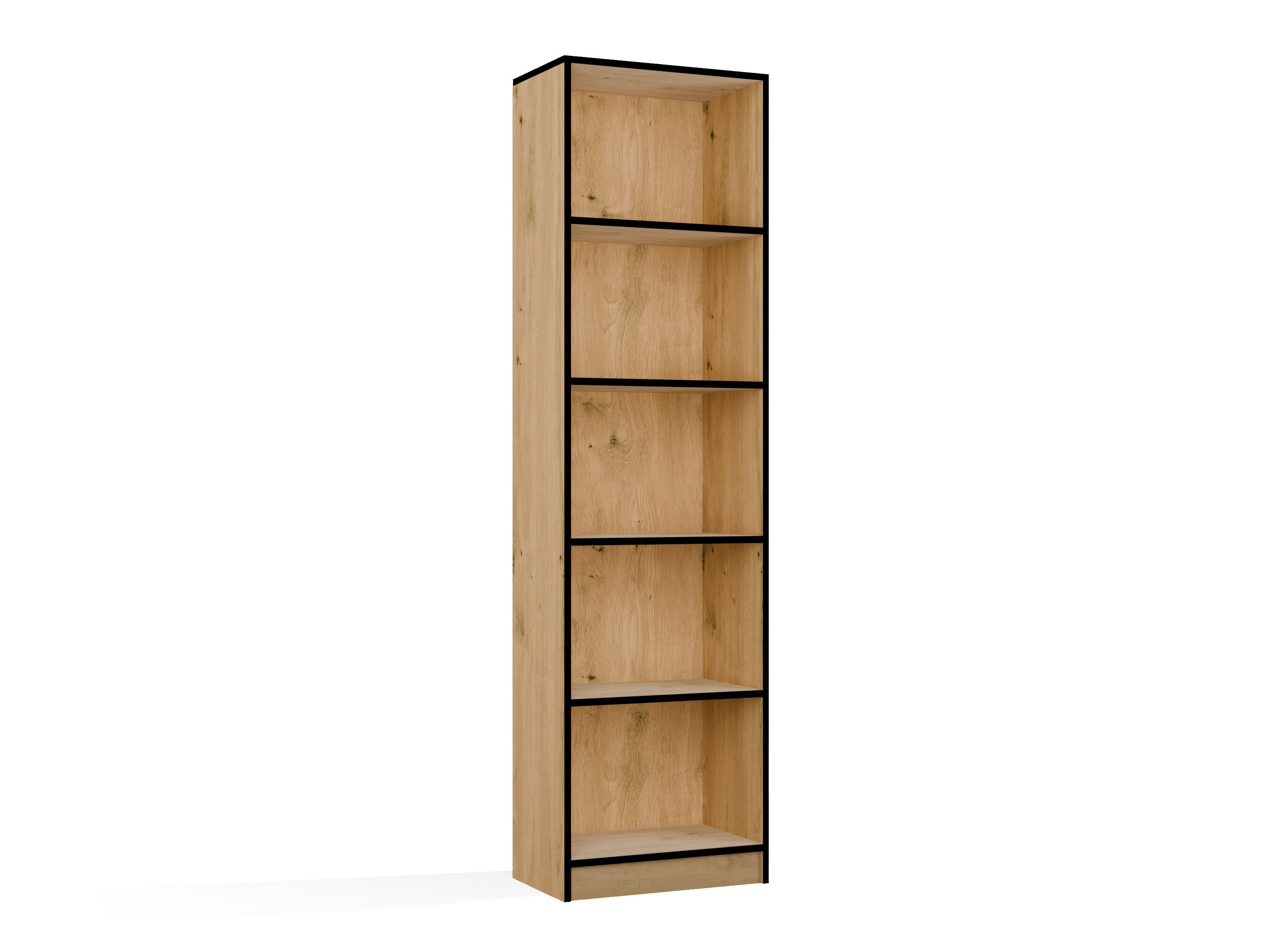 Étagère Mandeville 188 (Chêne Artisan + Noir)
