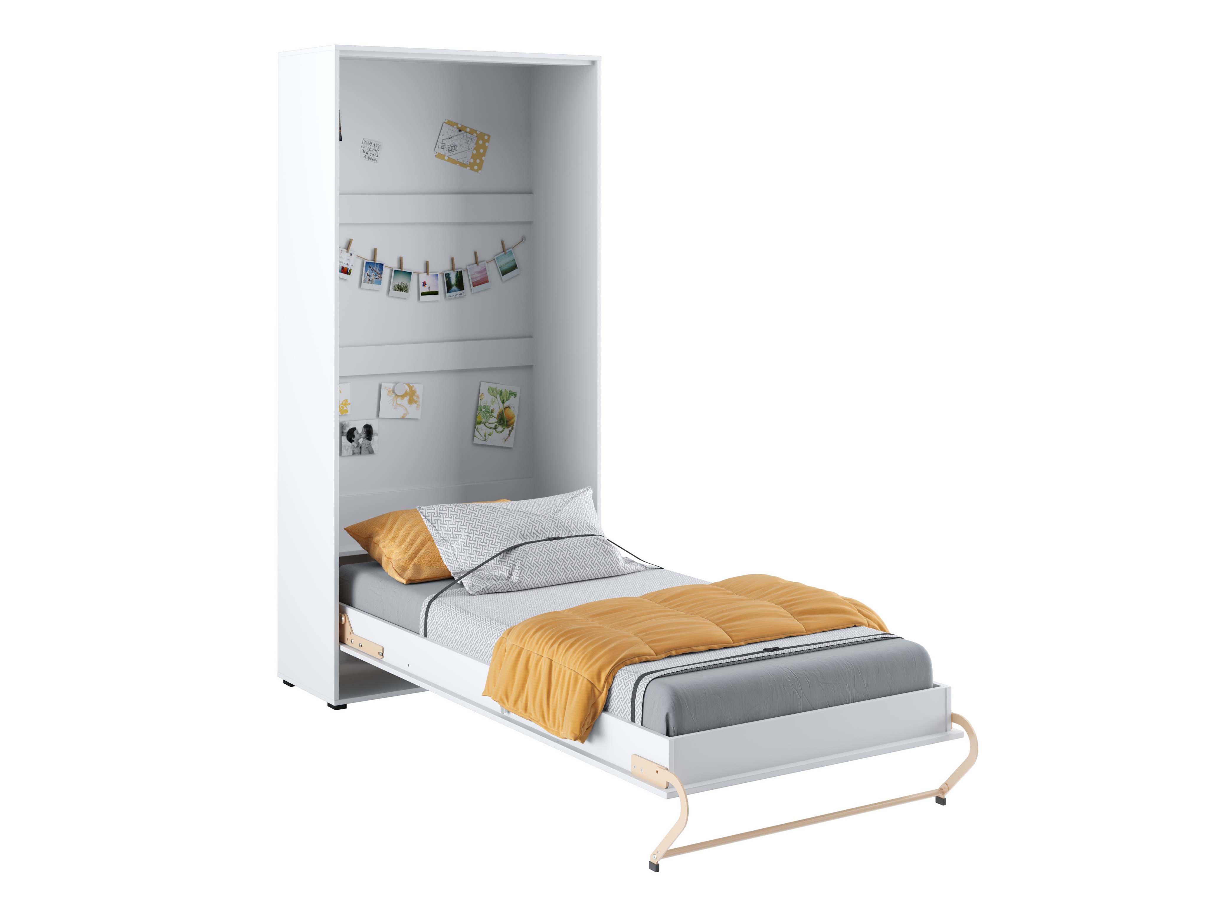 Lit escamotable Concept Pro Lenart III (Blanc)