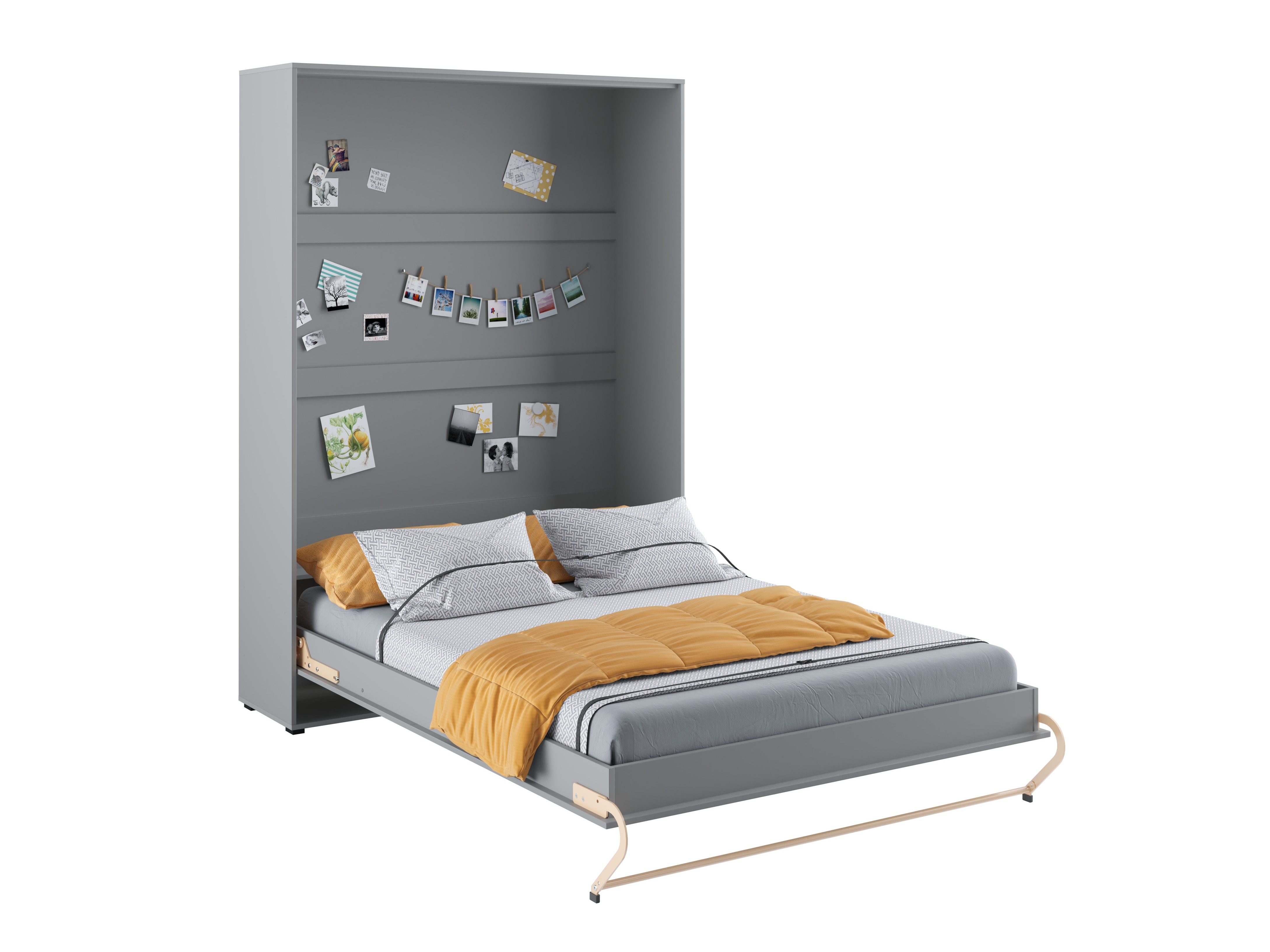 Lit escamotable Concept Pro Lenart III (Gris)