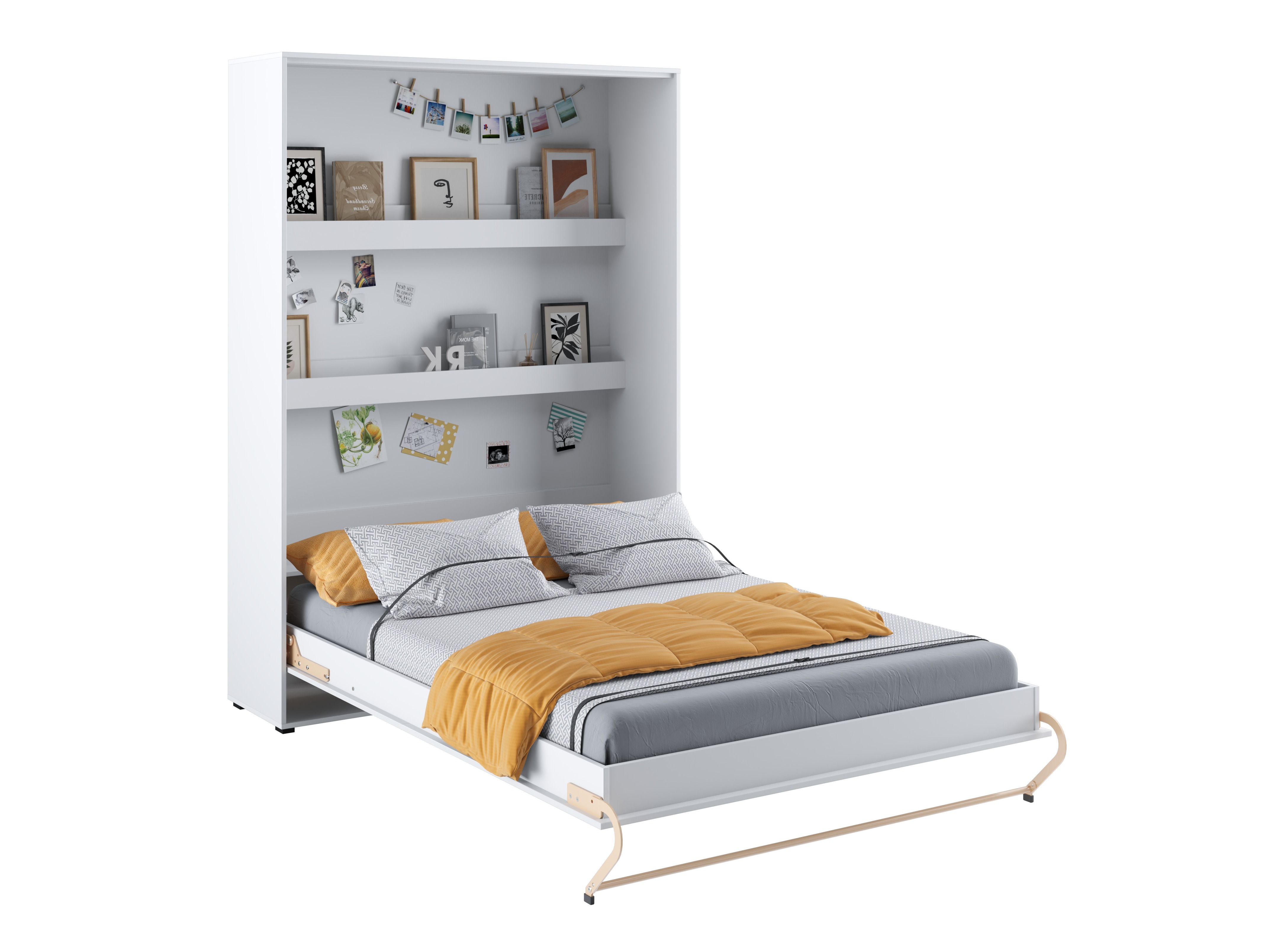 Lit escamotable Concept Pro Lenart III (Blanc)