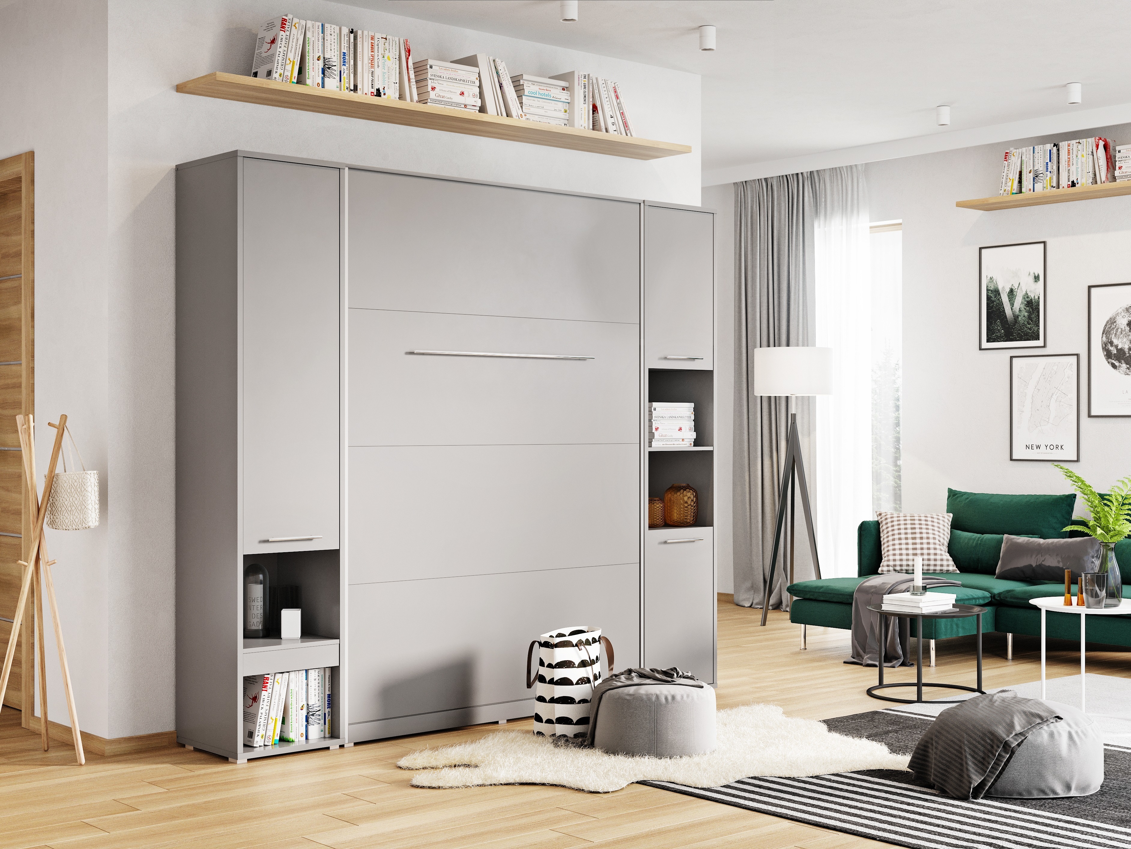 Lit escamotable Concept Pro Lenart III (Gris)