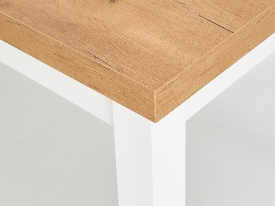 Table Houston 559 (Chêne lancelot + Blanc)