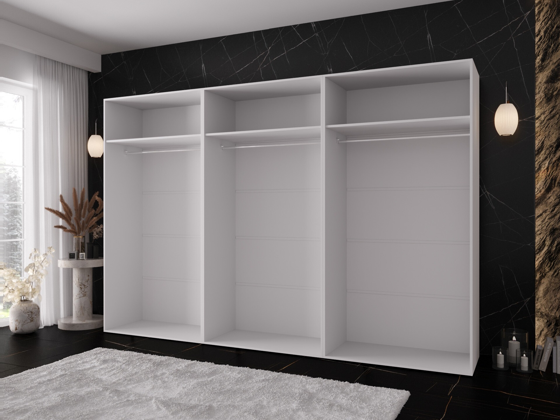 Armoire Hartford 643 (Blanc)