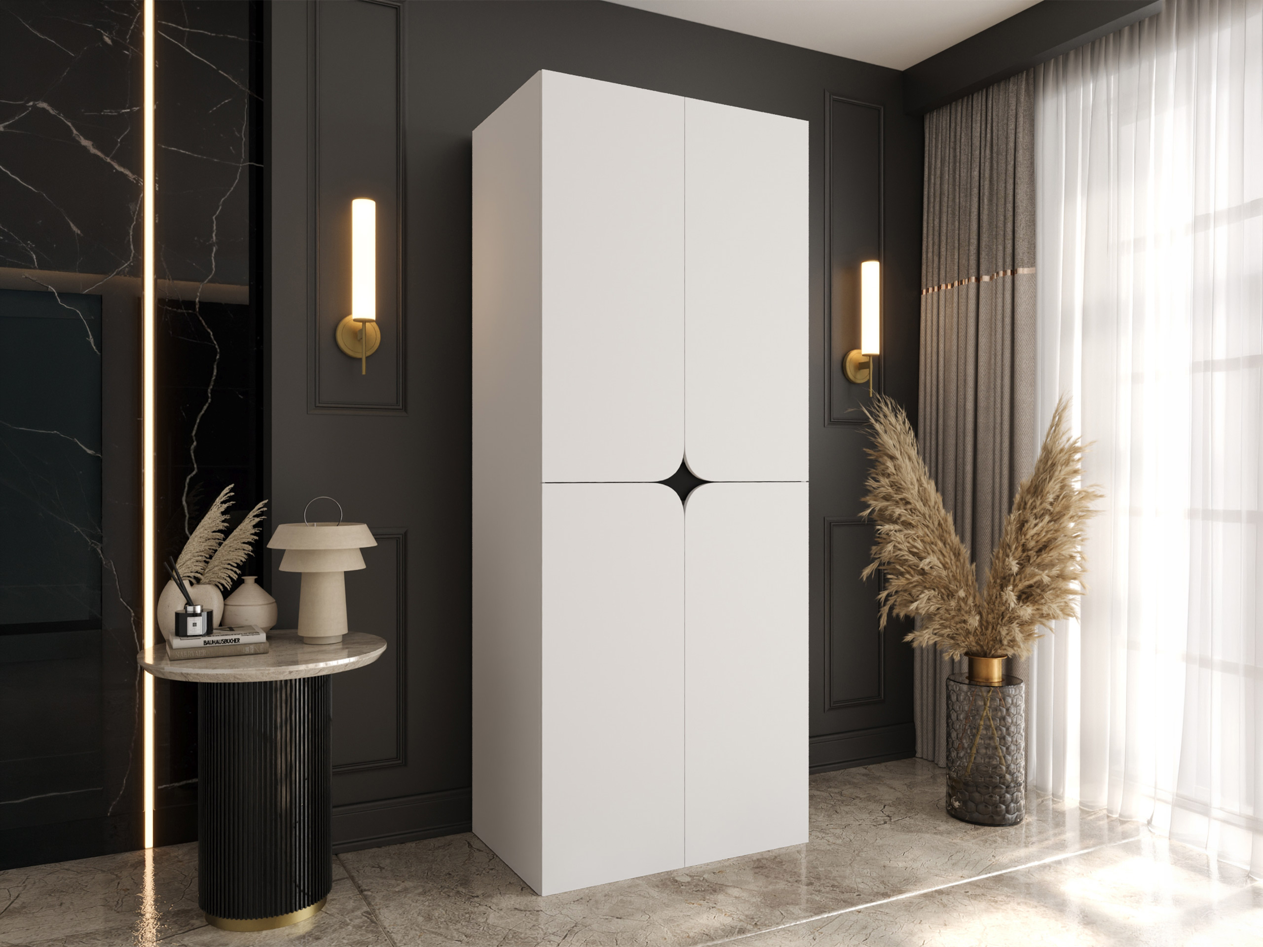 Armoire Hartford 644 (Blanc)