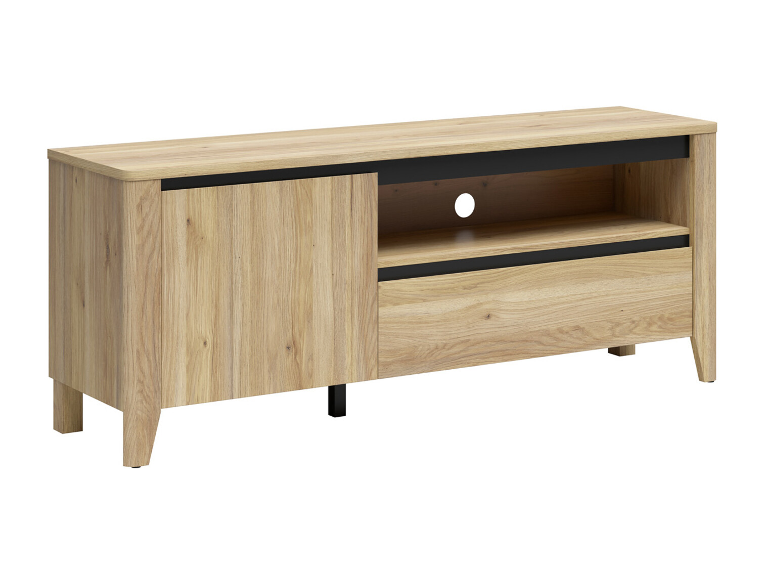 Meuble TV Talduno 100 (Chêne clair)