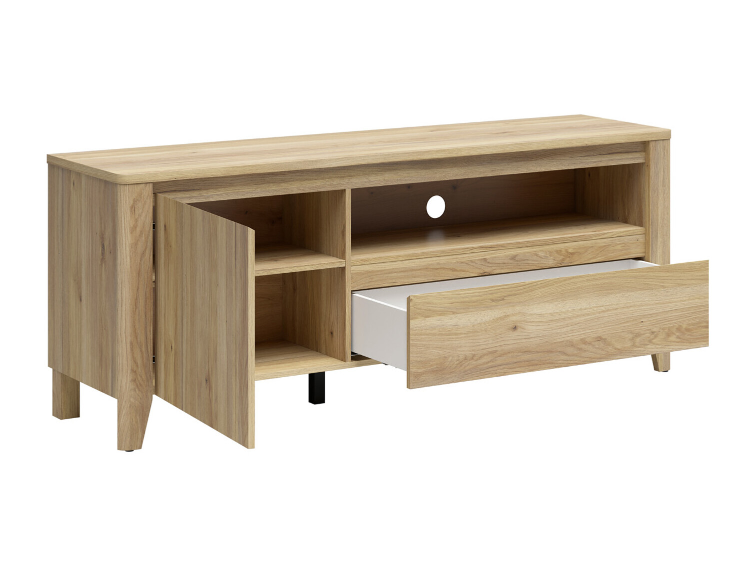 Meuble TV Talduno 100 (Chêne clair)