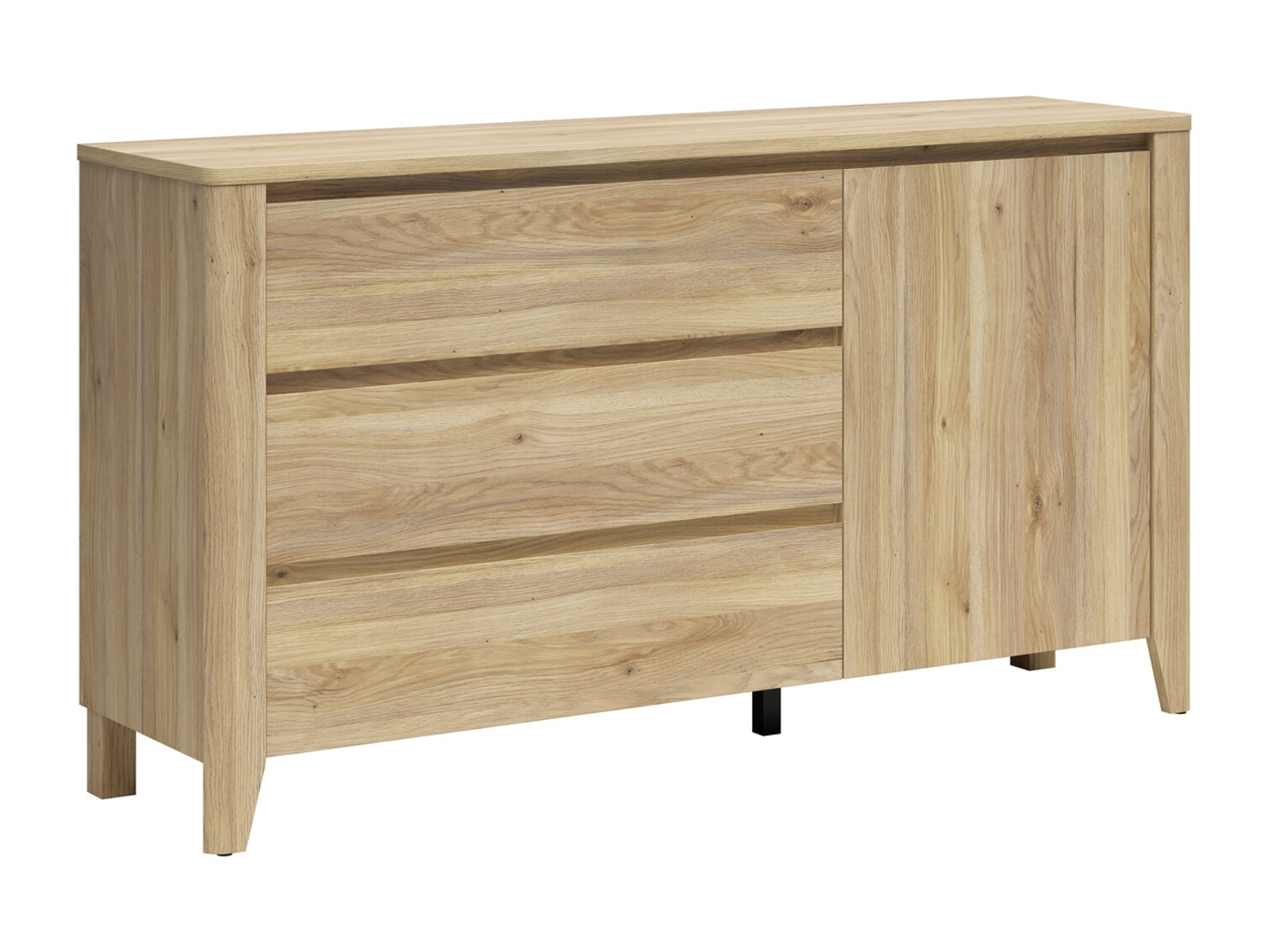 Commode Talduno 105 (Chêne clair)