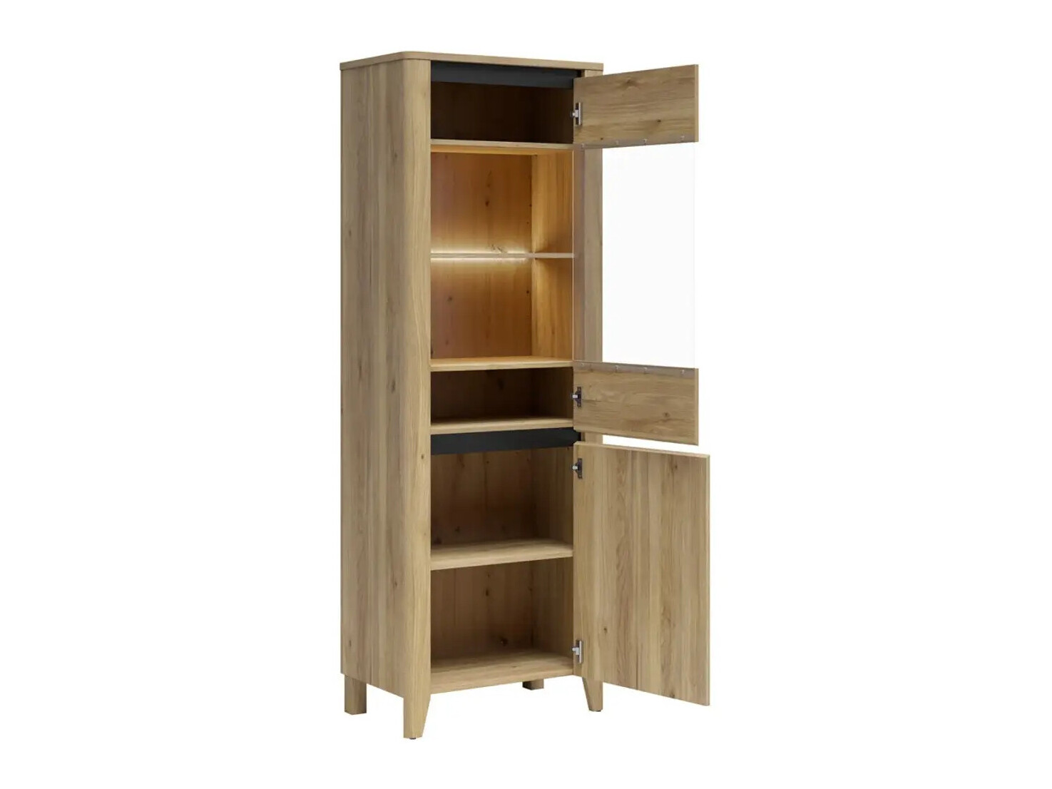 Étagère Talduno 104 (Chêne clair)