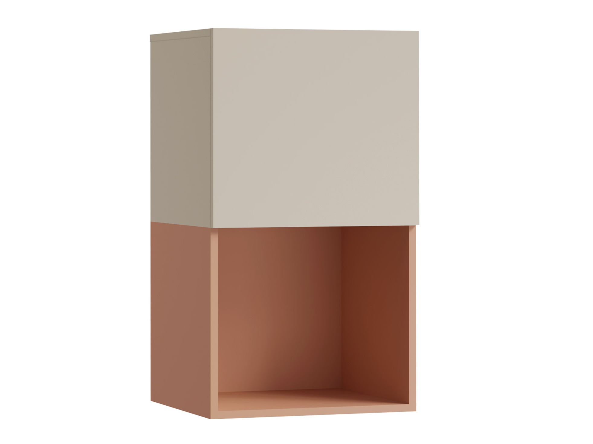 Armoire murale Etruva 113 (Cachemire + Rose)