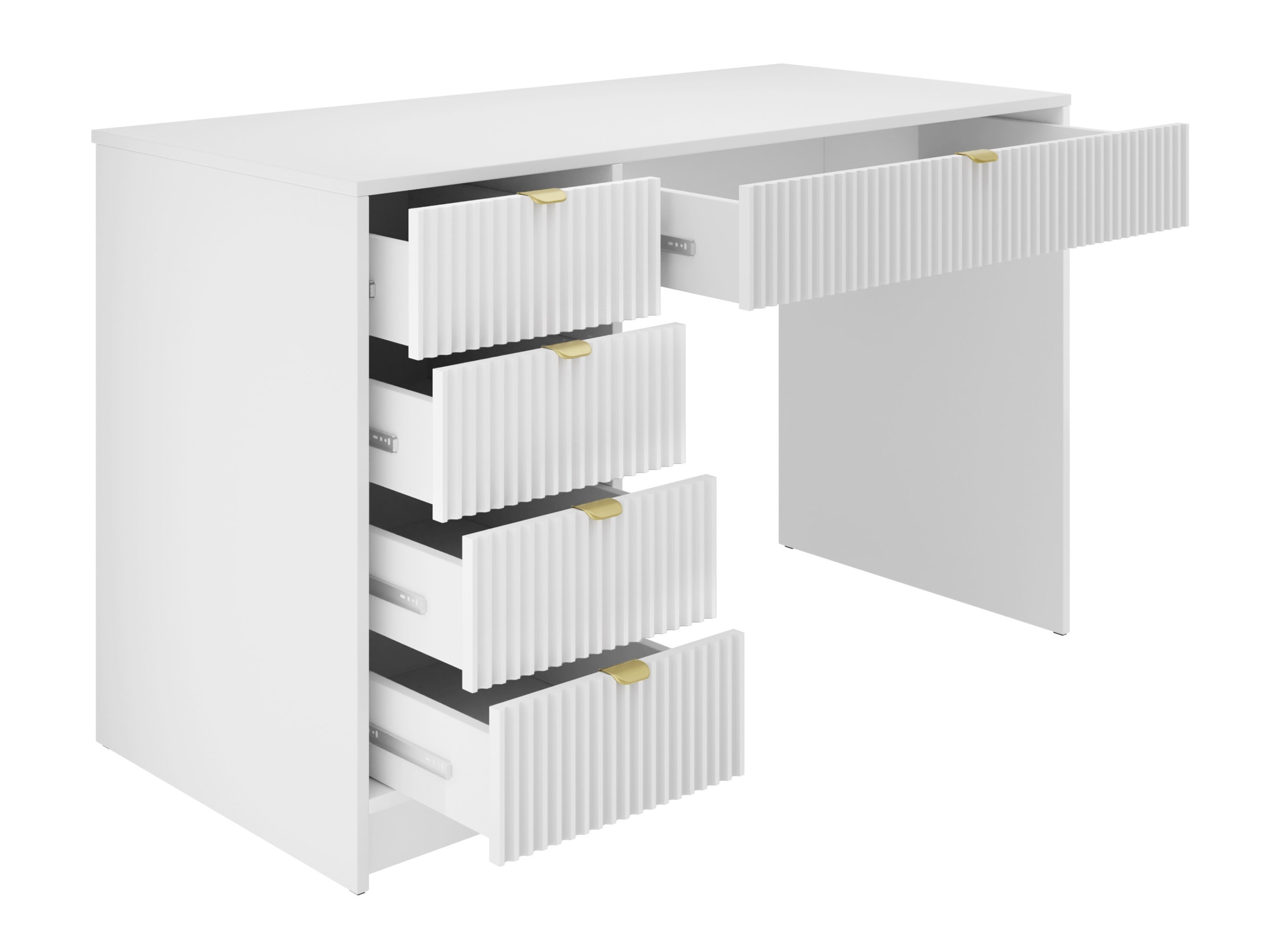 Bureau Comfivo Papilio (Blanc)