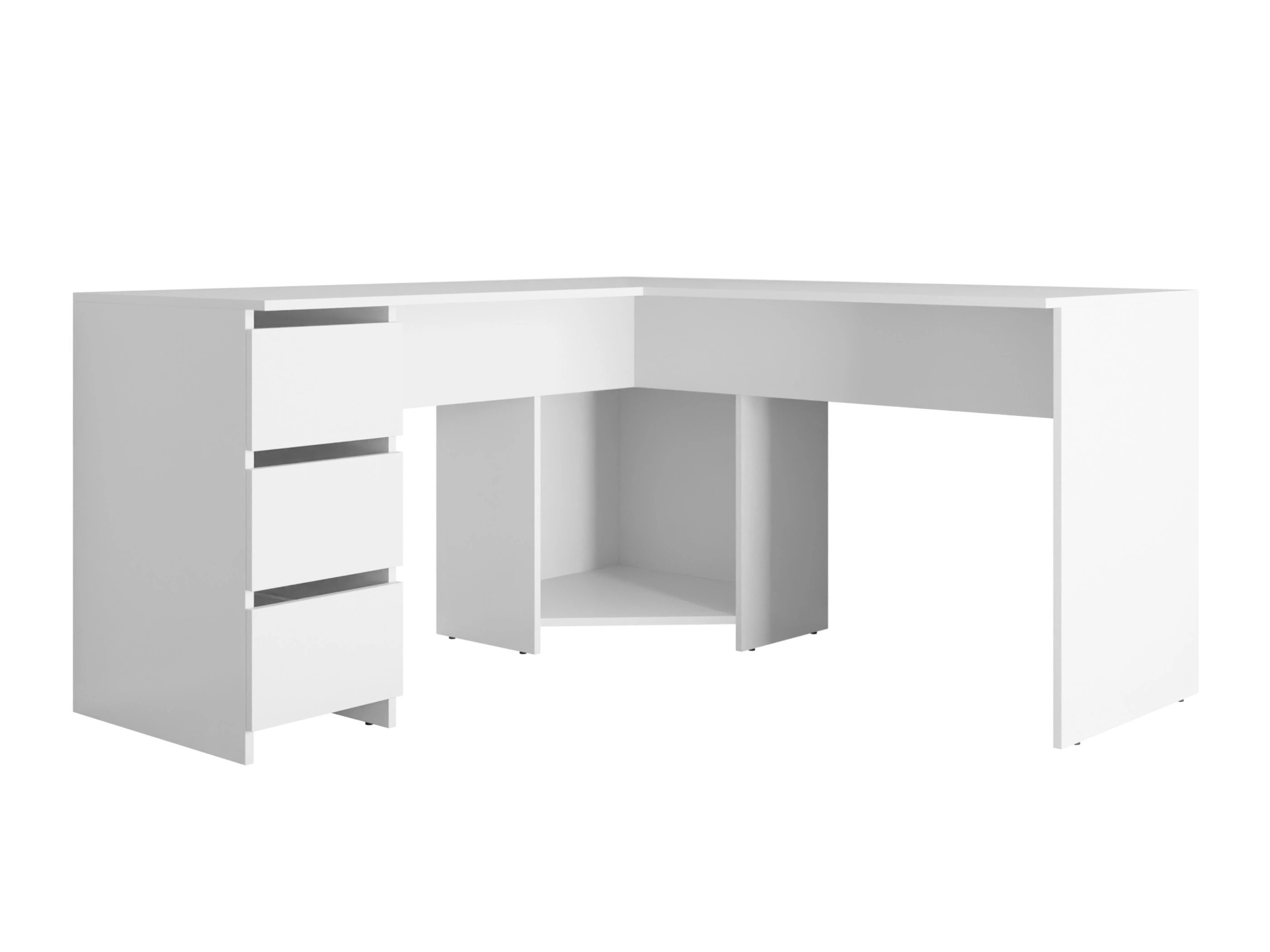 Bureau d'angle Comfivo 576 (Blanc)