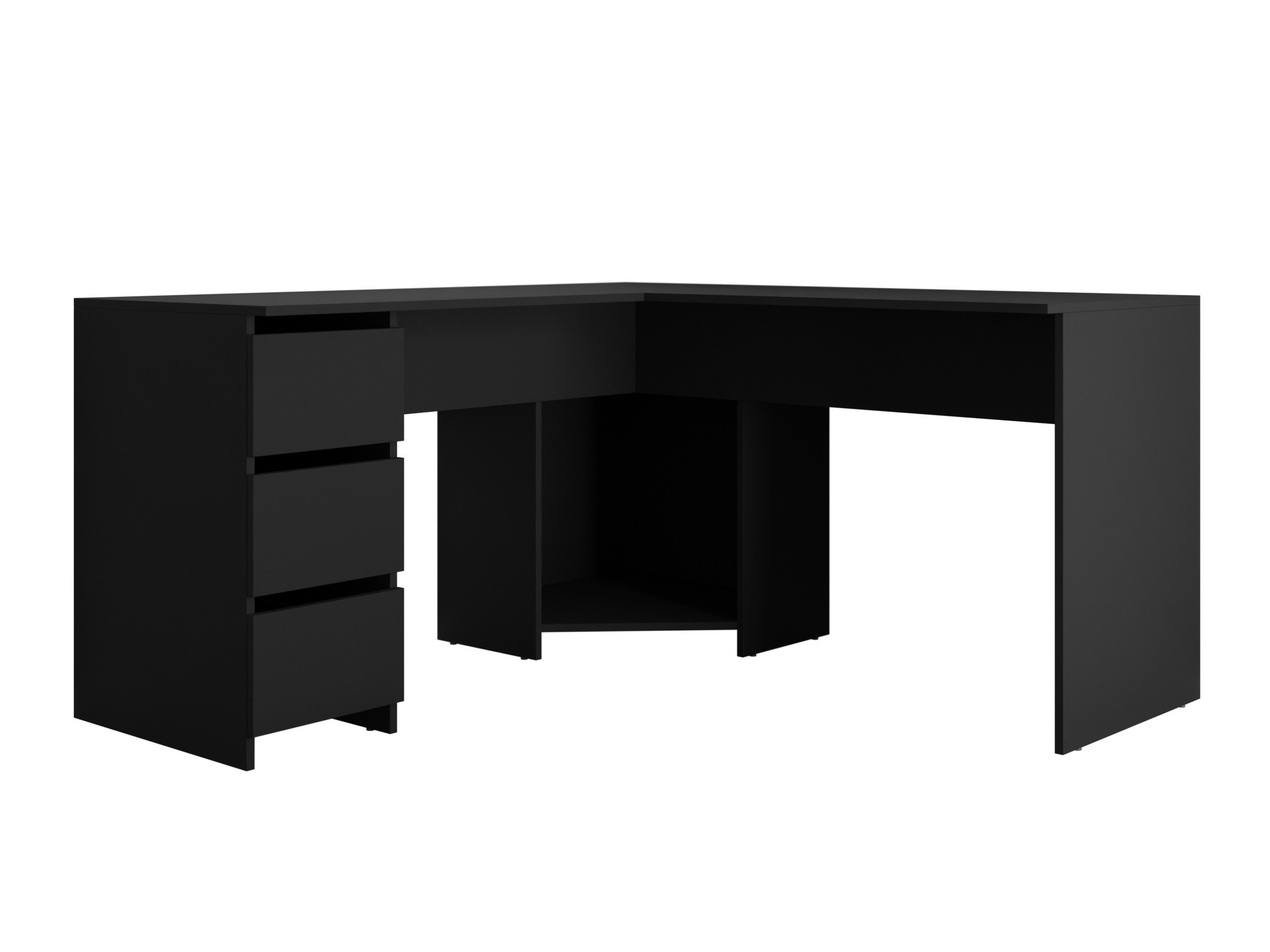 Bureau d'angle Comfivo 576 (Noir)