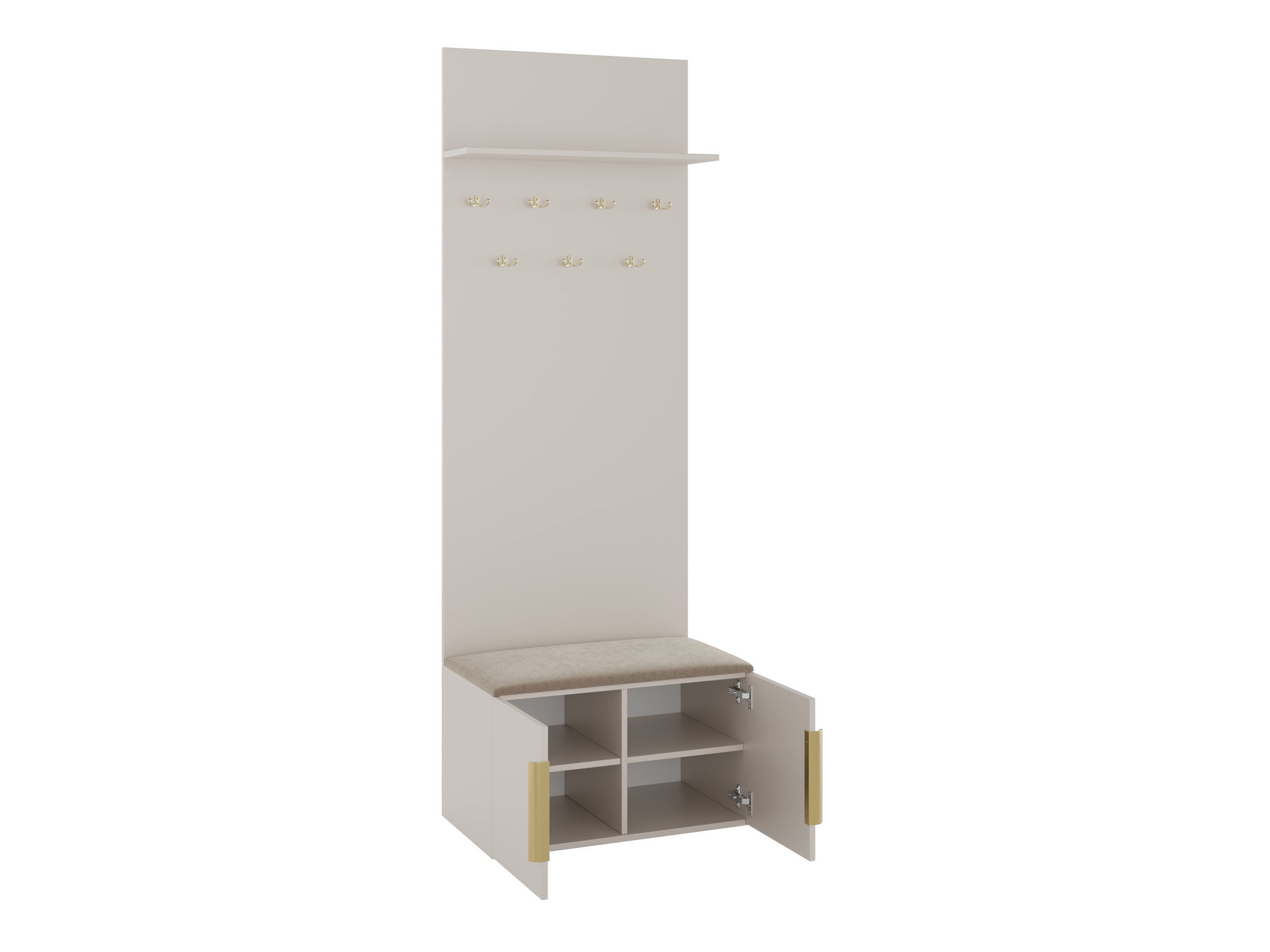 Meuble d'entrée Comfivo Auditor III (Beige)