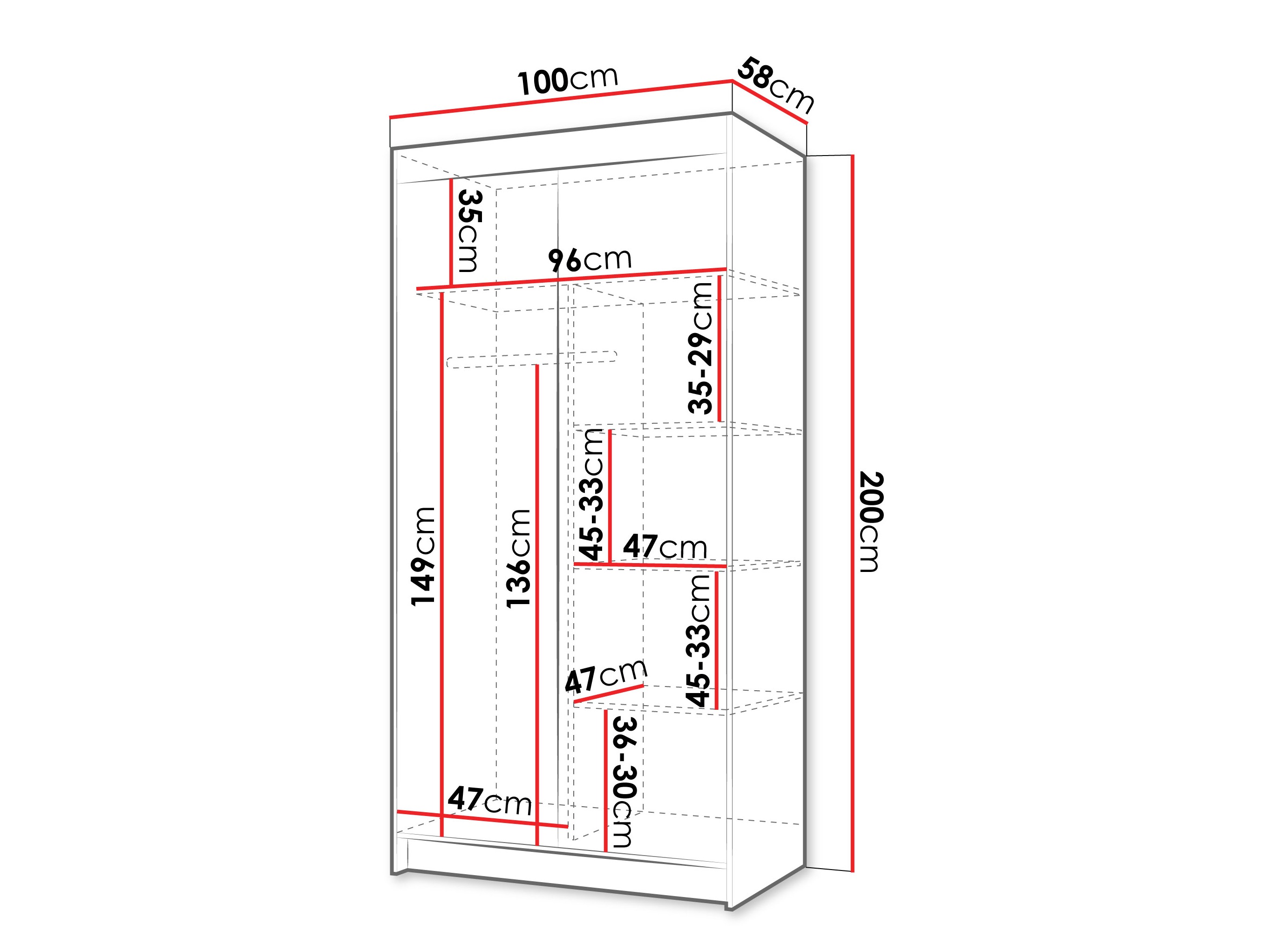 Armoire Closico Populus III