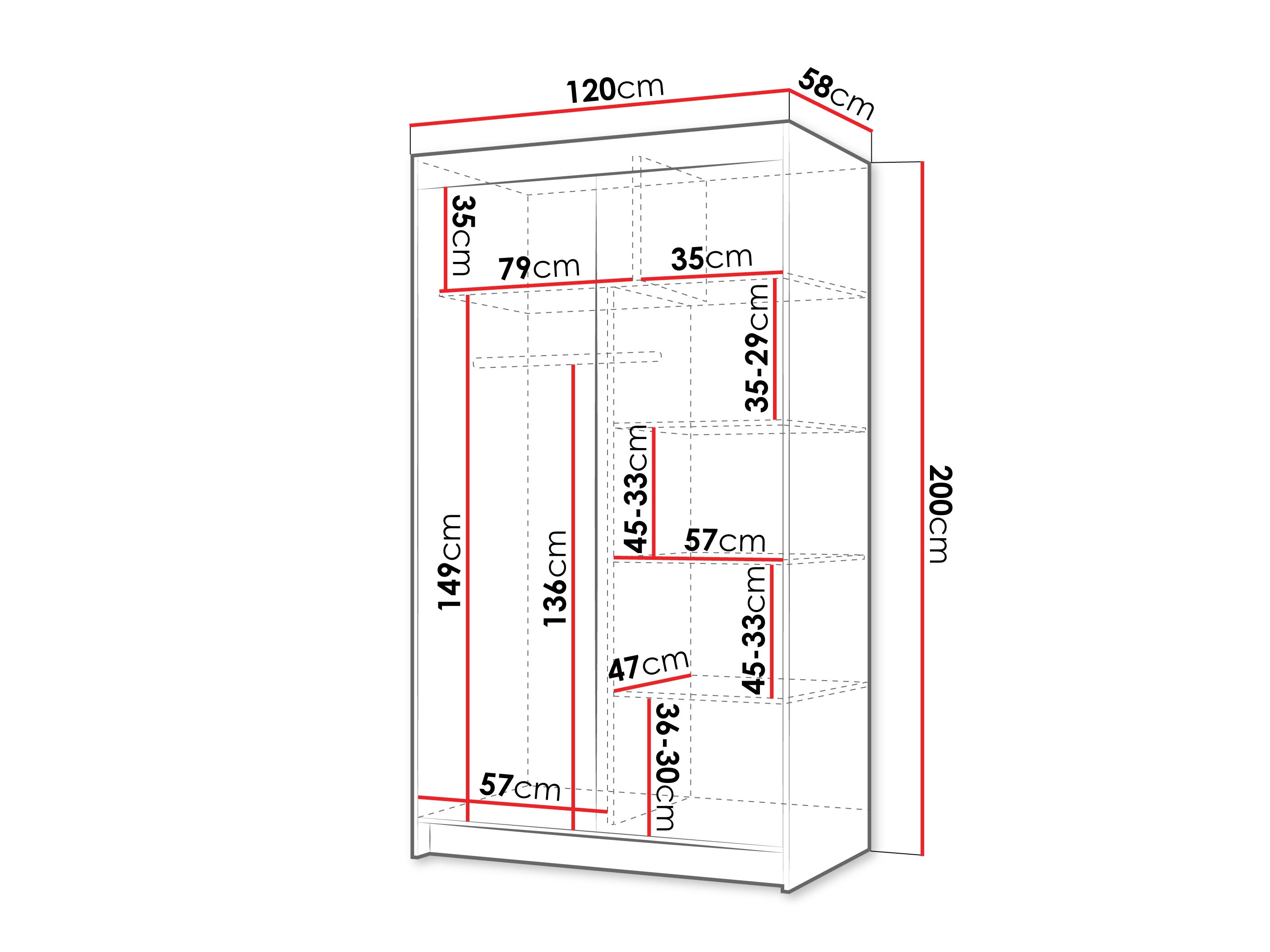 Armoire Closico Populus IV