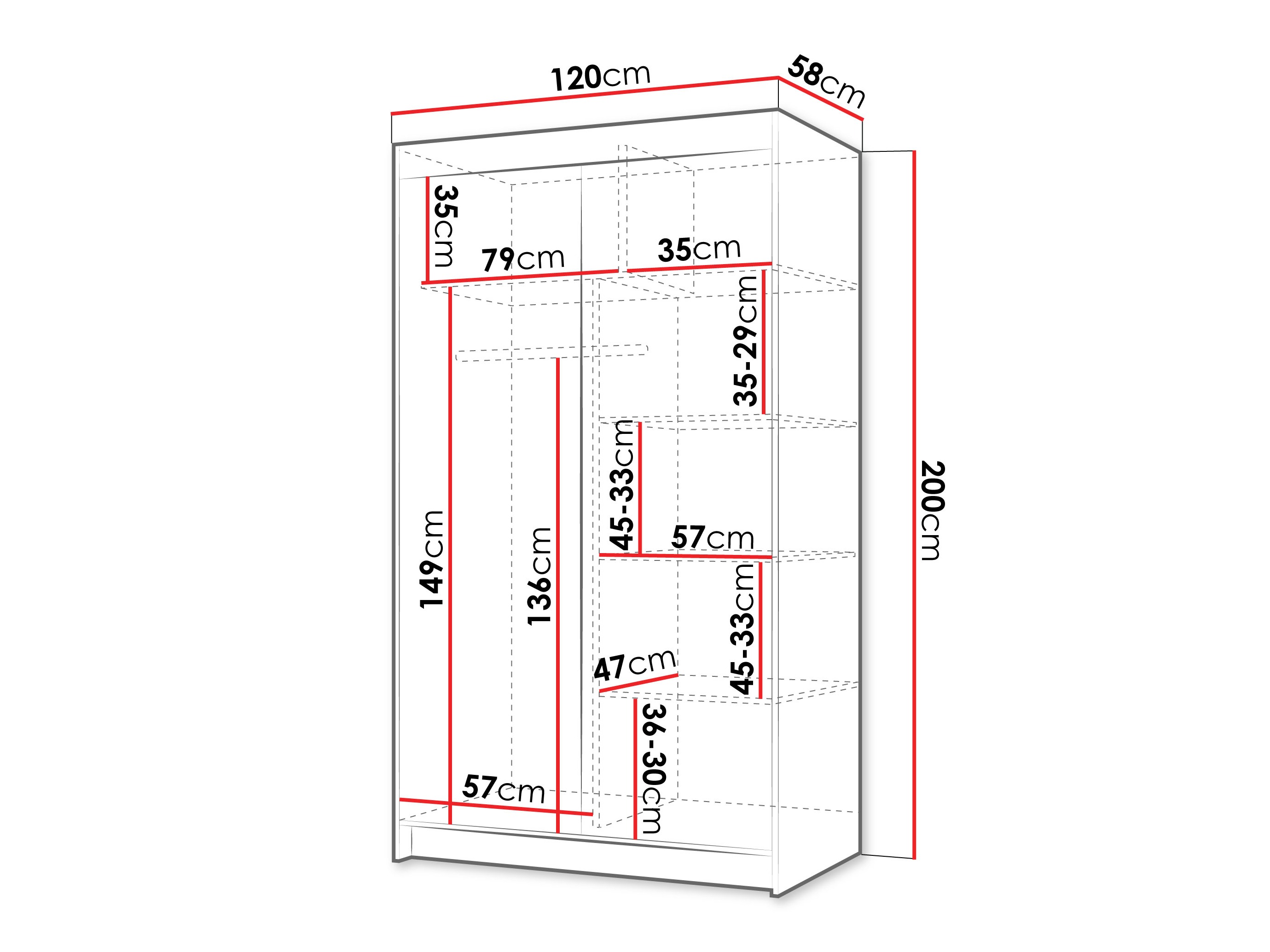 Armoire Closico Populus V