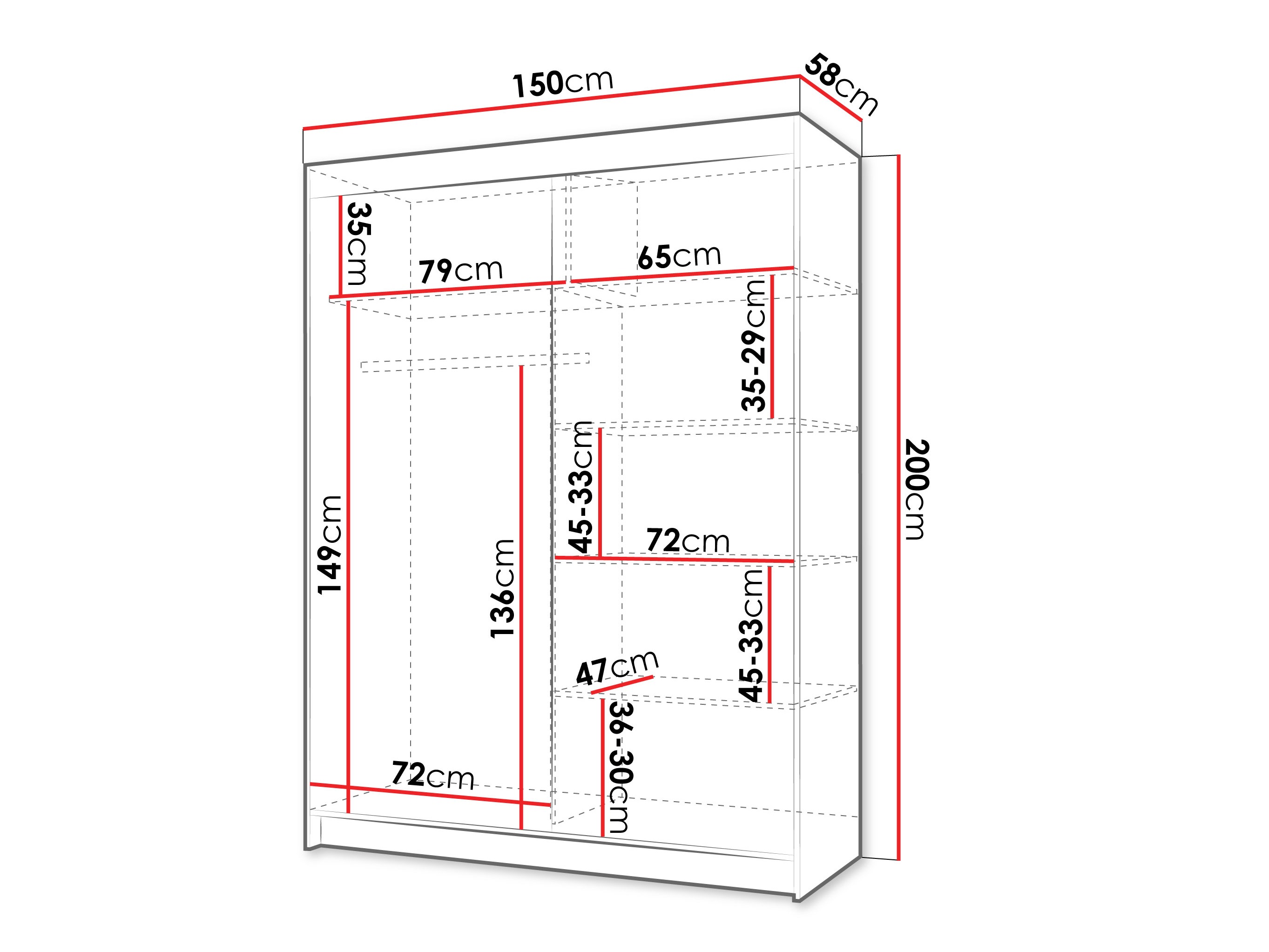 Armoire Closico Populus VII