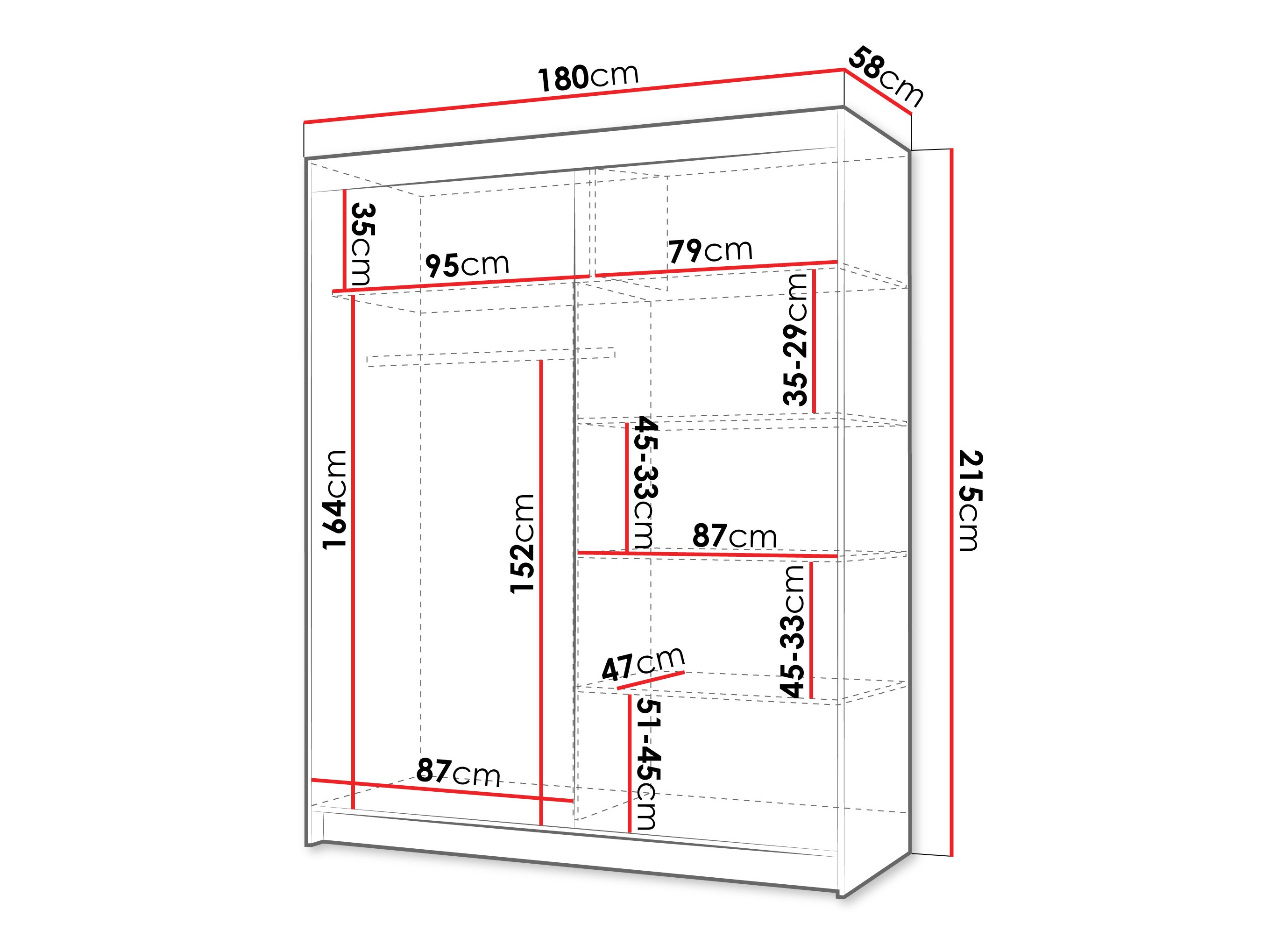 Armoire Closico Populus XII