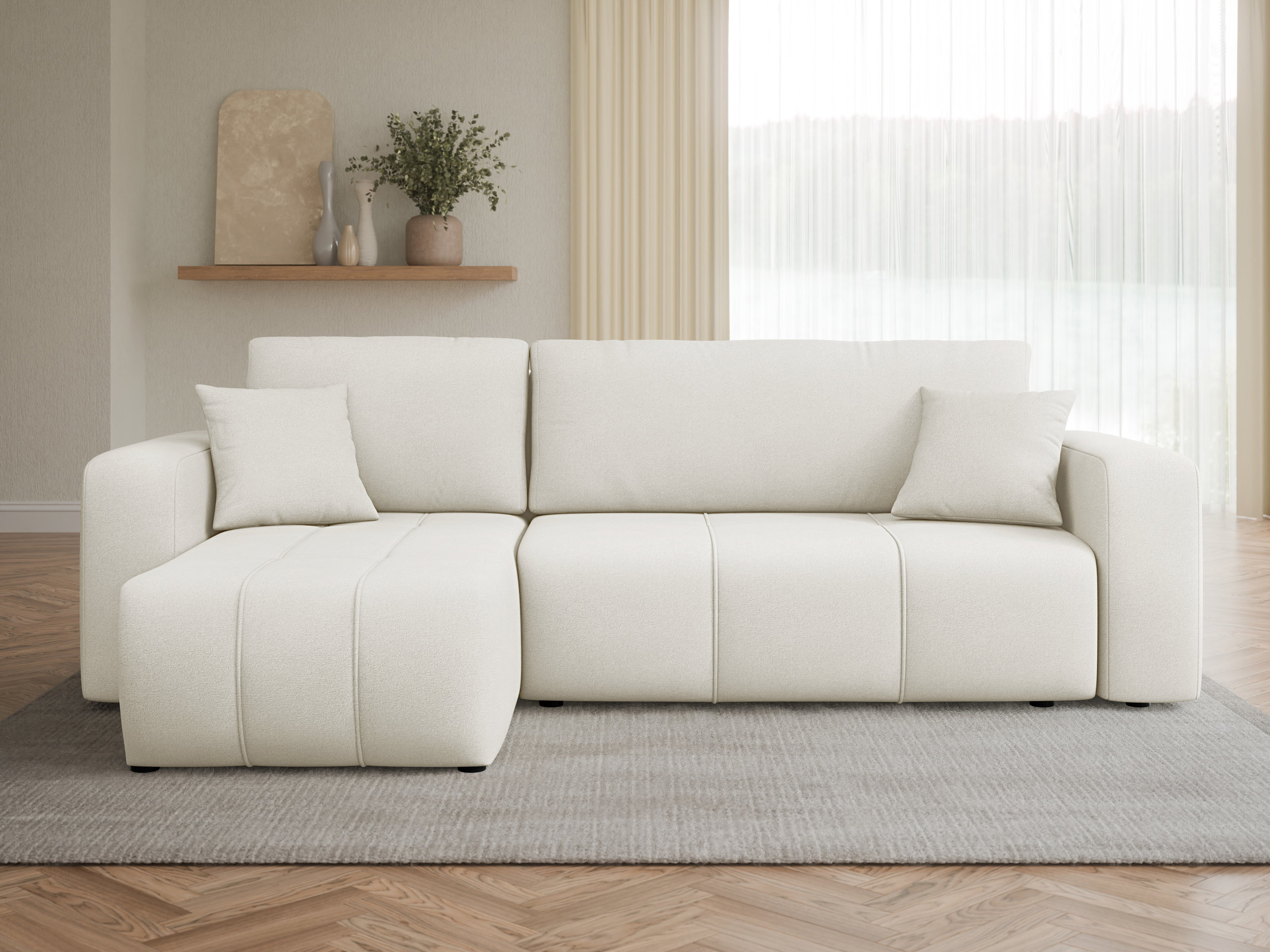 Canapé d'angle Comfivo Laurus (Velo 621)