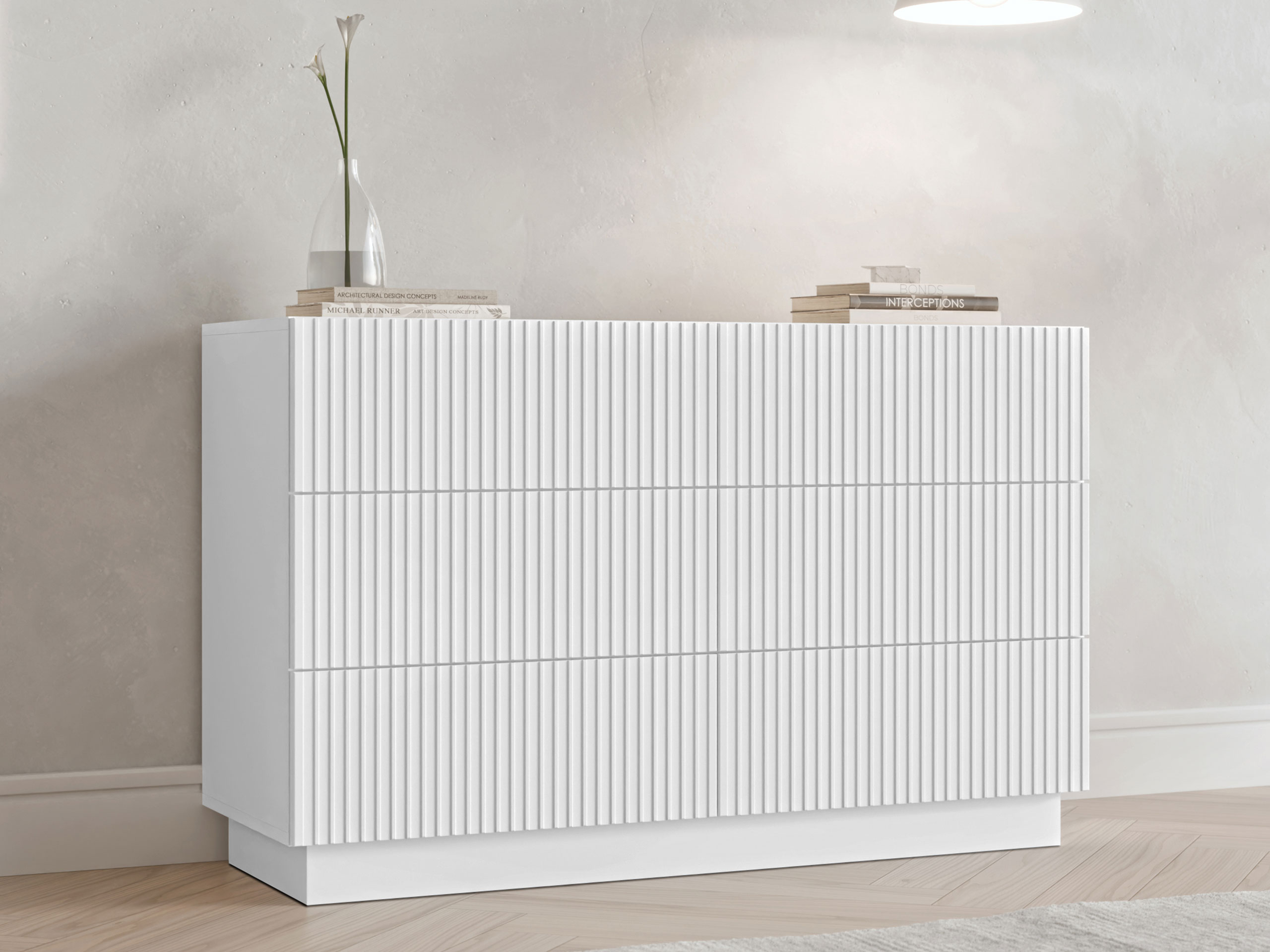 Commode Lusonu 108 (Blanc)
