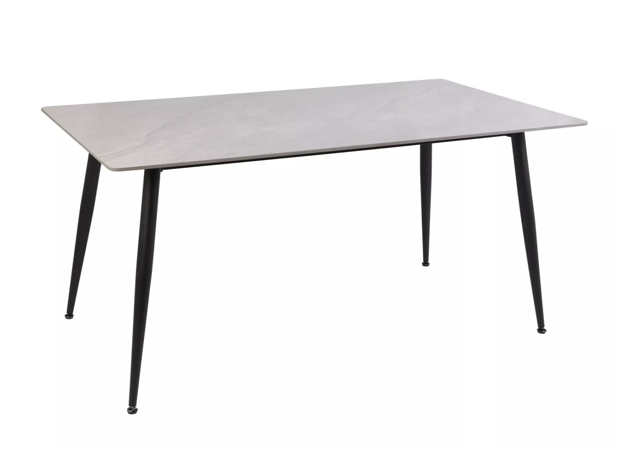 Table Detroit 779 (Marbre gris + Noir)