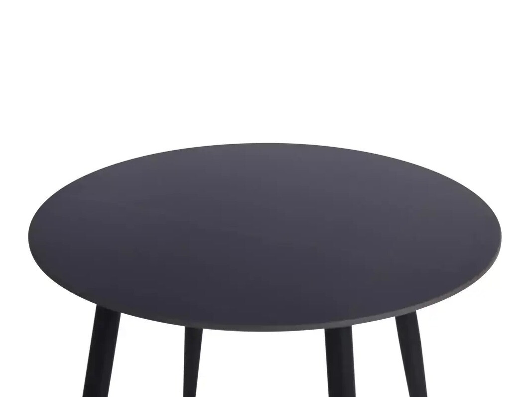 Table Detroit 871 (Marbre noir + Noir)