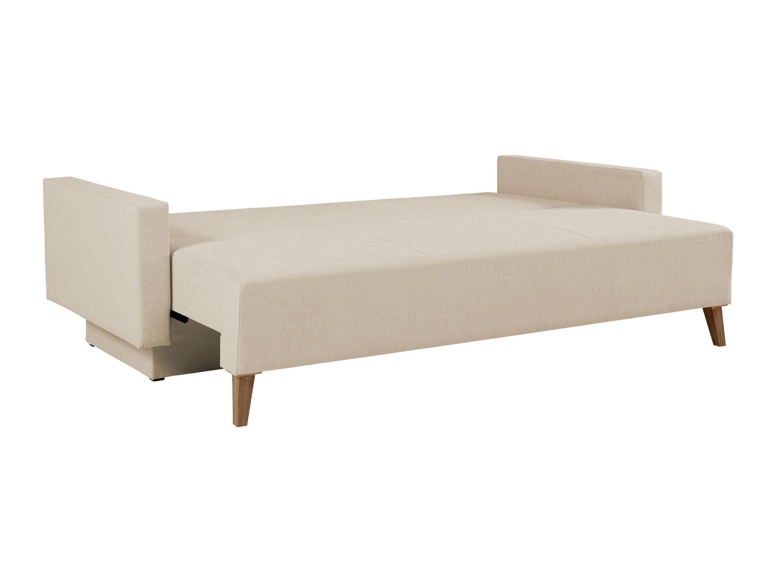 Canapé convertible Delbene 129 (Verita 03 + Chêne san remo foncé)